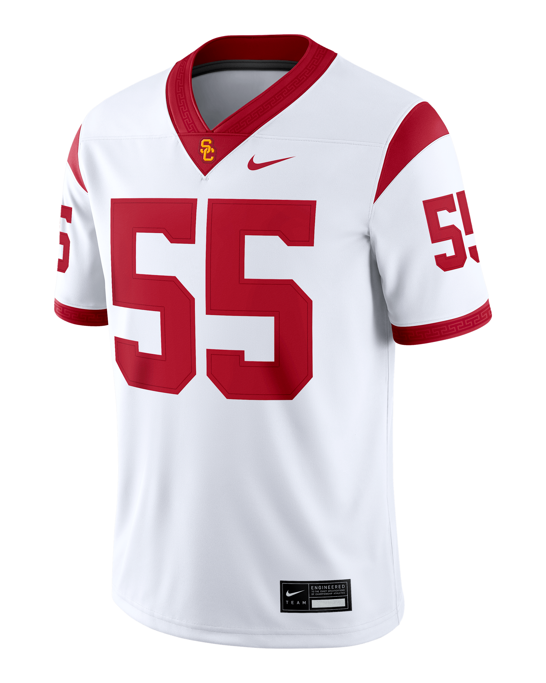 Jersey universitario Nike Dri-FIT Game para hombre USC - Blanco