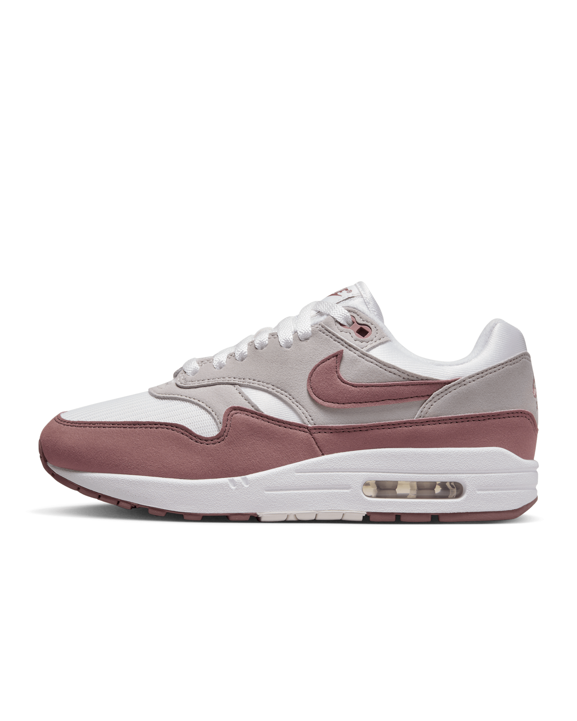 Nike Air Max 1 Women's shoes - Summit White/Light Iron Ore/Smokey Mauve