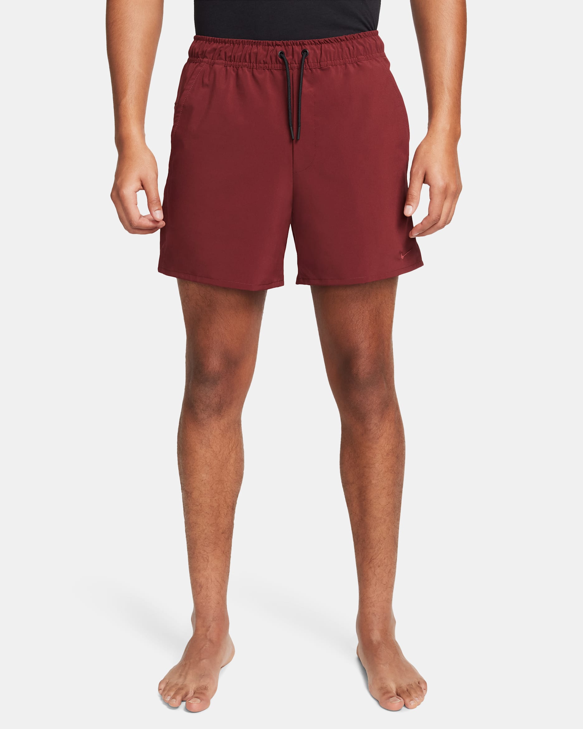 Nike Unlimited Men's Dri-FIT 5" Unlined Versatile Shorts - Dark Team Red/Black/Dark Team Red
