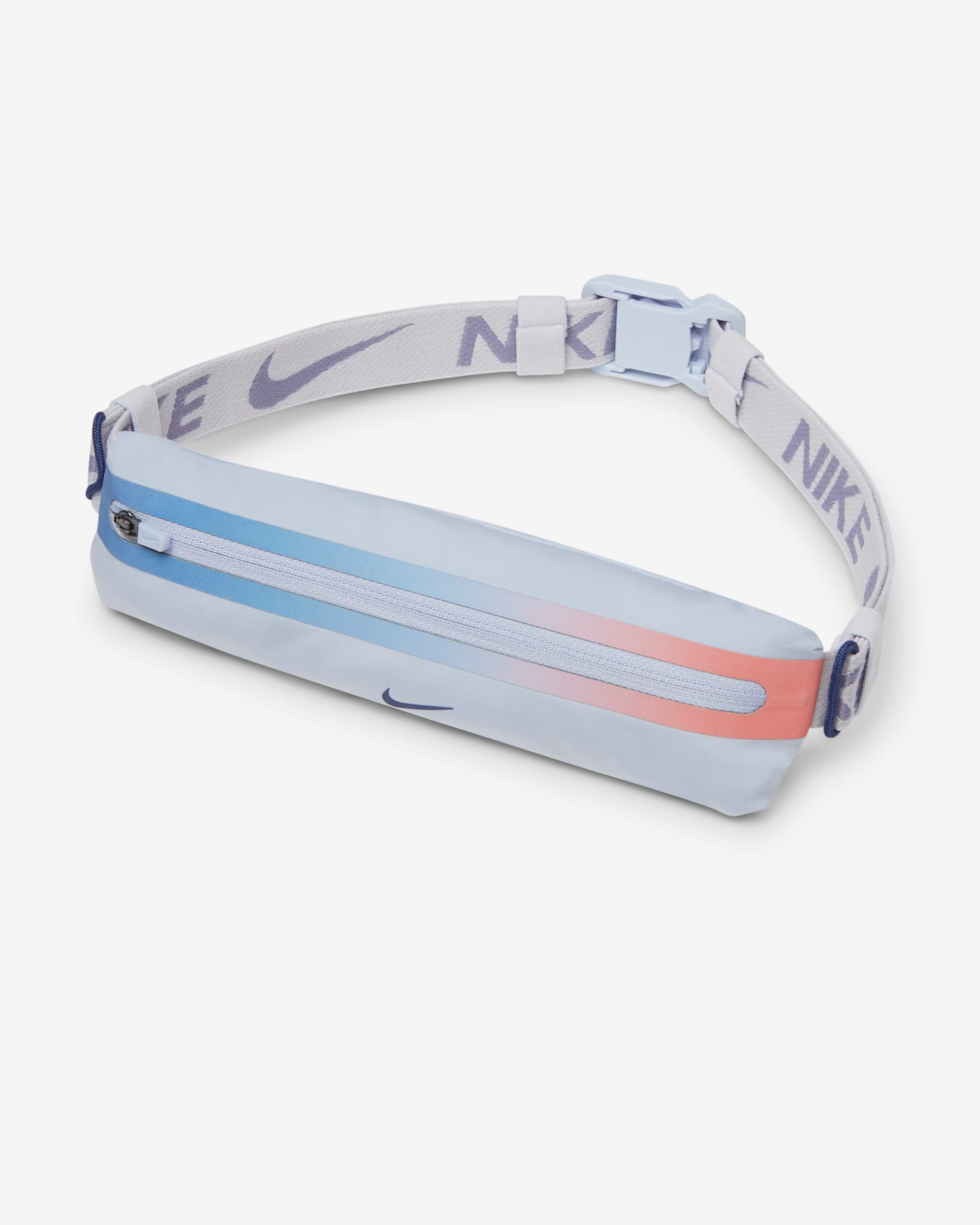 Sac banane de running Nike Slim 4.0 - Ghost/Comet Blue/Blue Void