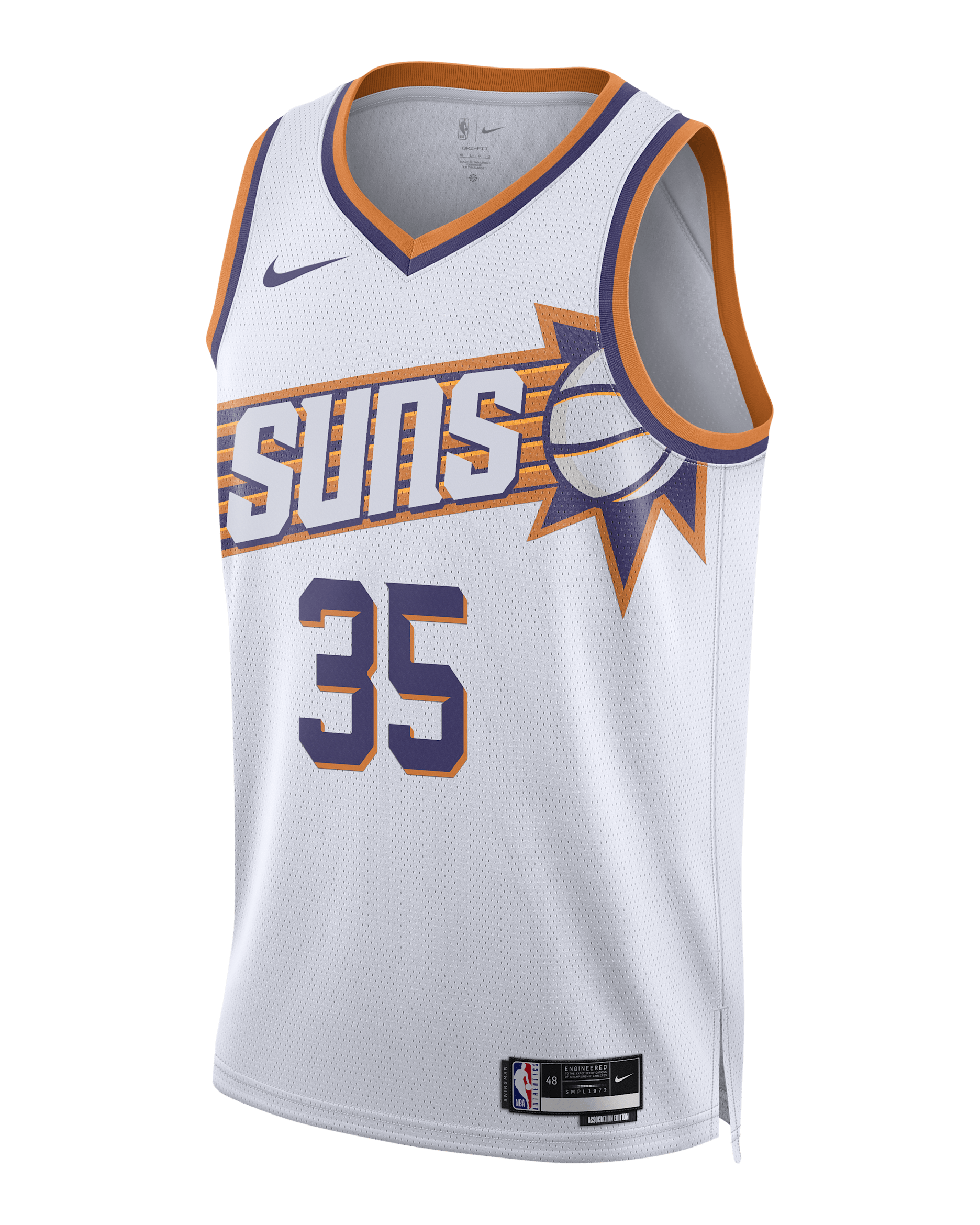 Phoenix Suns Association Edition Men's Nike Dri-FIT NBA Swingman Jersey - White