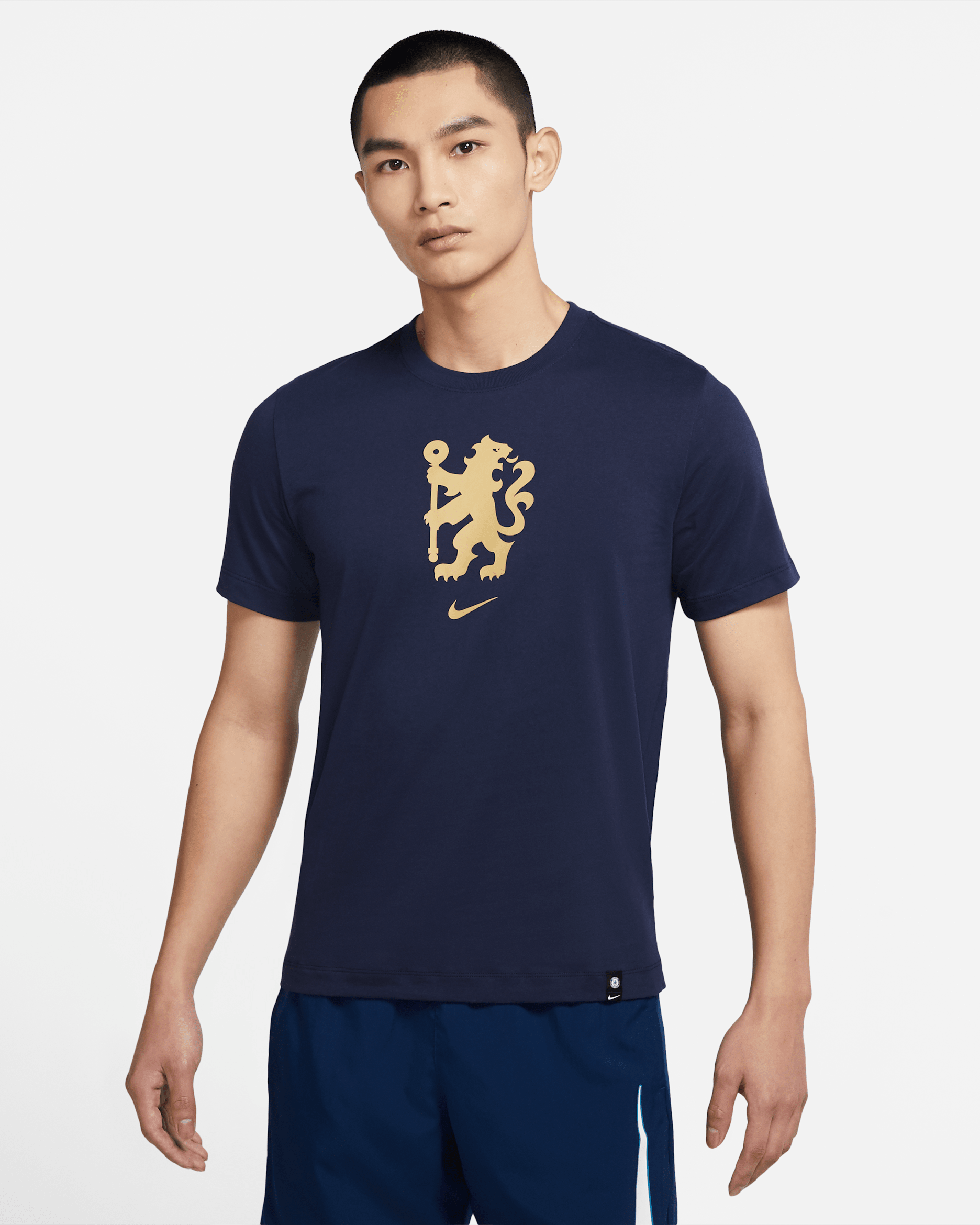 เสื้อยืดผู้ชาย Chelsea FC - Blackened Blue
