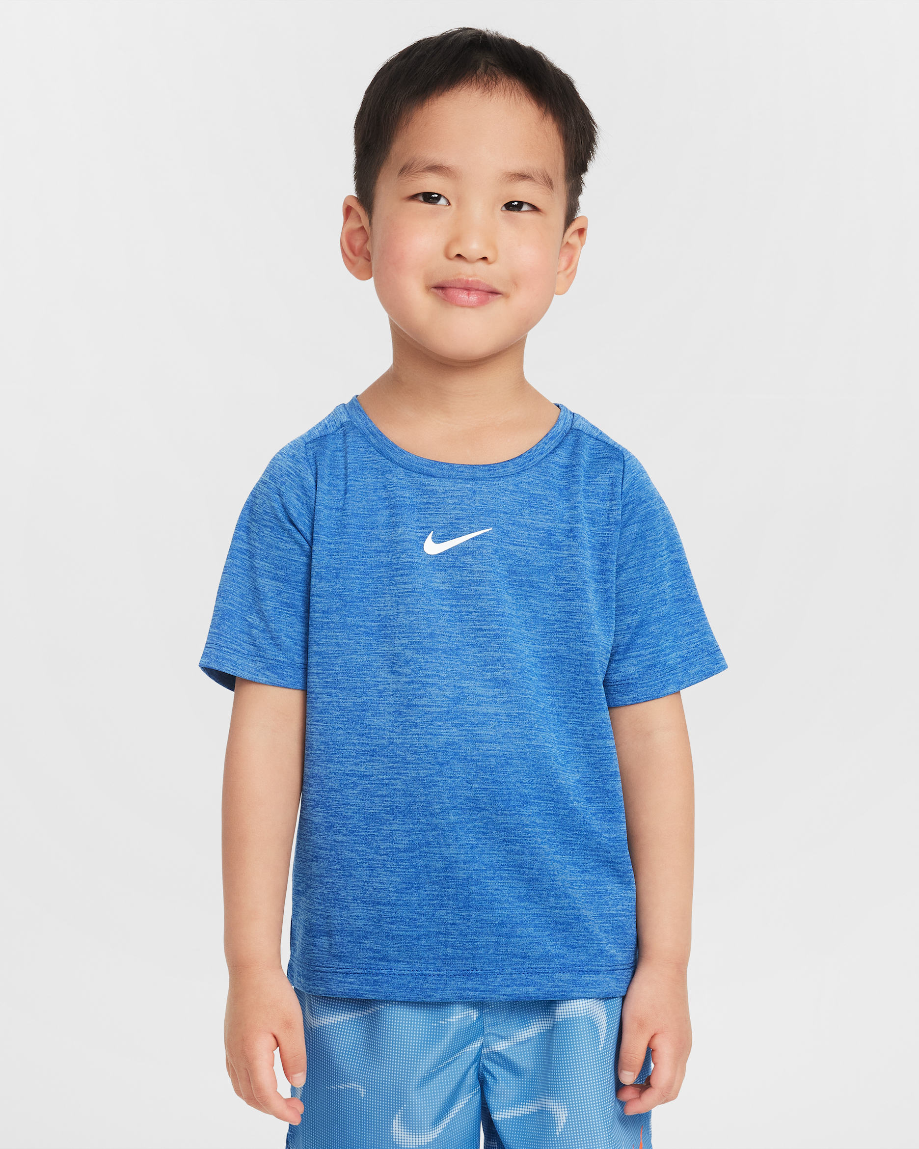 Nike Dri-FIT Toddler Multi Short Sleeve Top - Game Royal