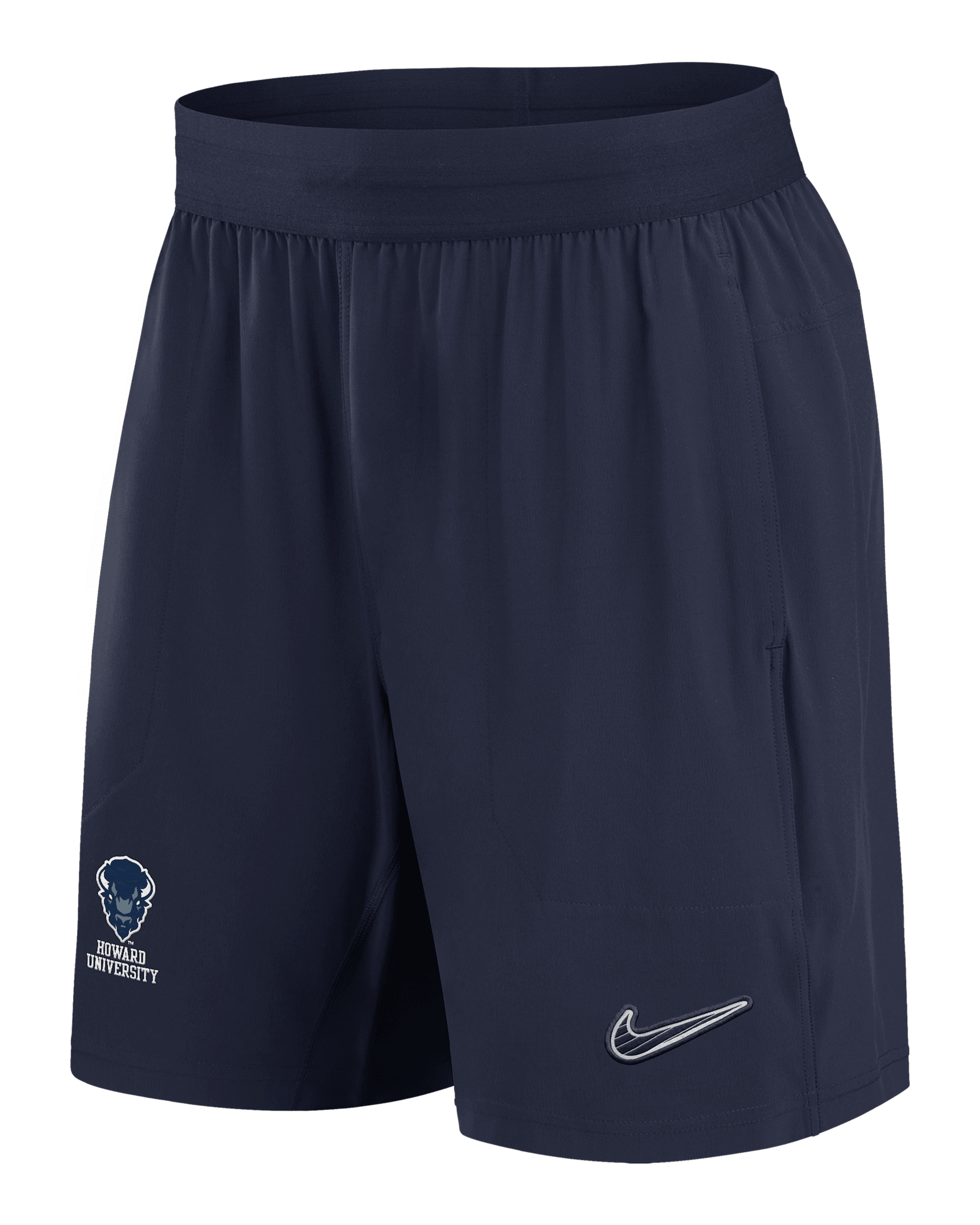 Shorts universitarios Nike Dri-FIT de tejido Woven para hombre Howard - Azul marino