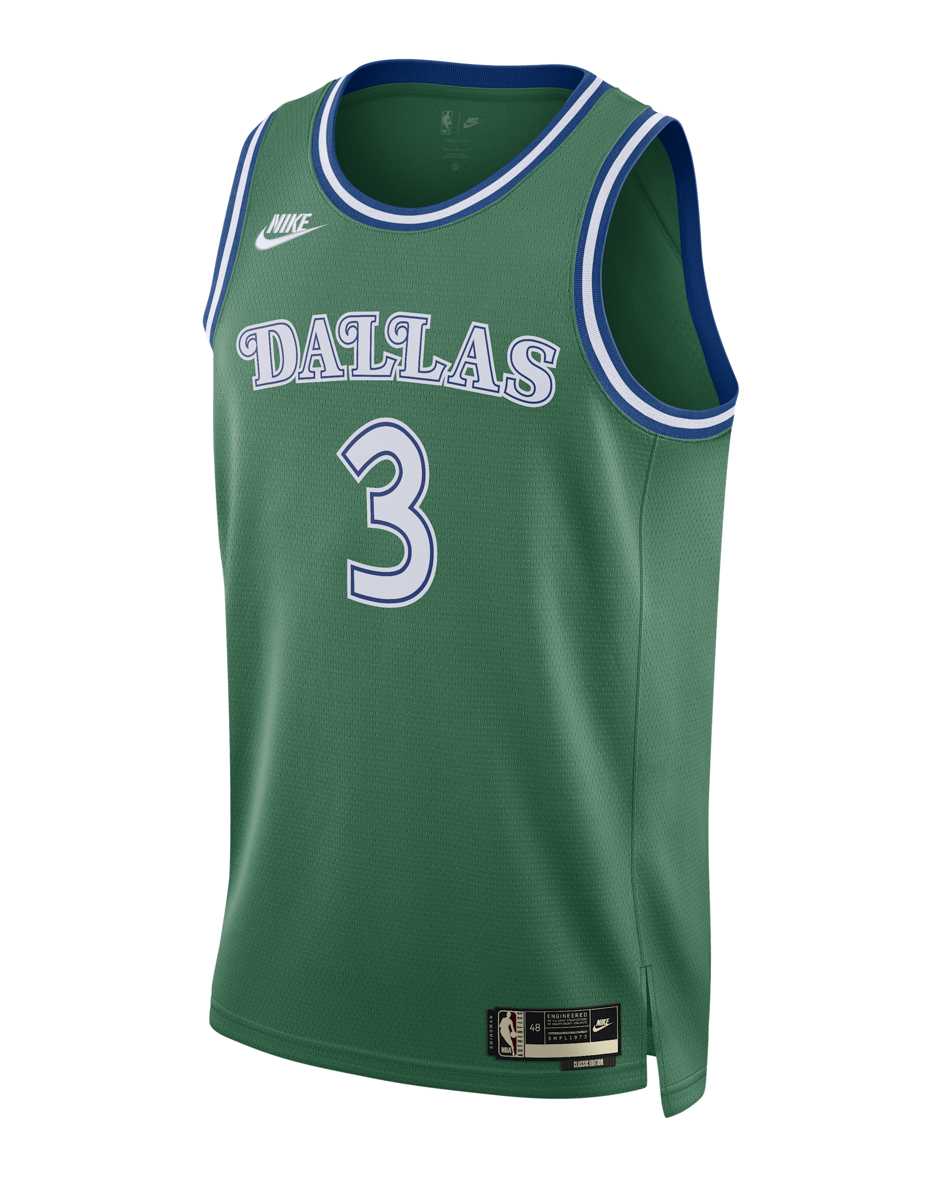 Dallas Mavericks 2025/26 Hardwood Classics Men's Nike Dri-FIT NBA Swingman Jersey - Clover