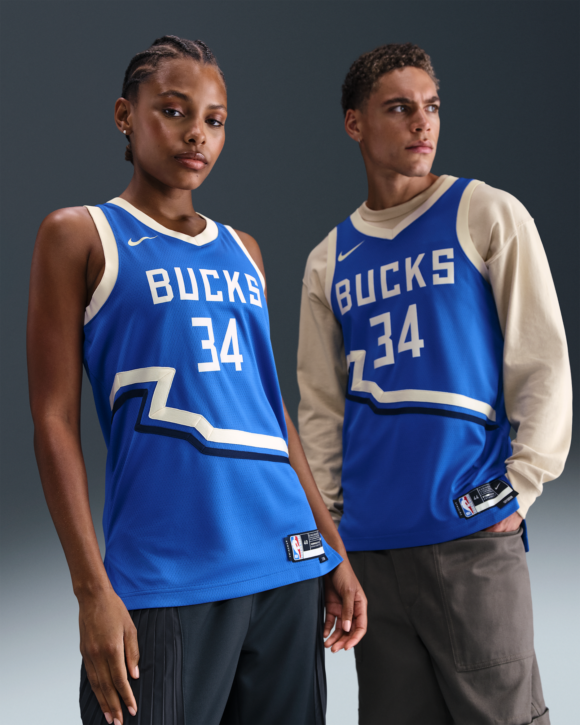 Giannis Antetokounmpo Milwaukee Bucks 2024/25 City Edition Men's Nike Dri-FIT NBA Swingman Jersey - Game Royal