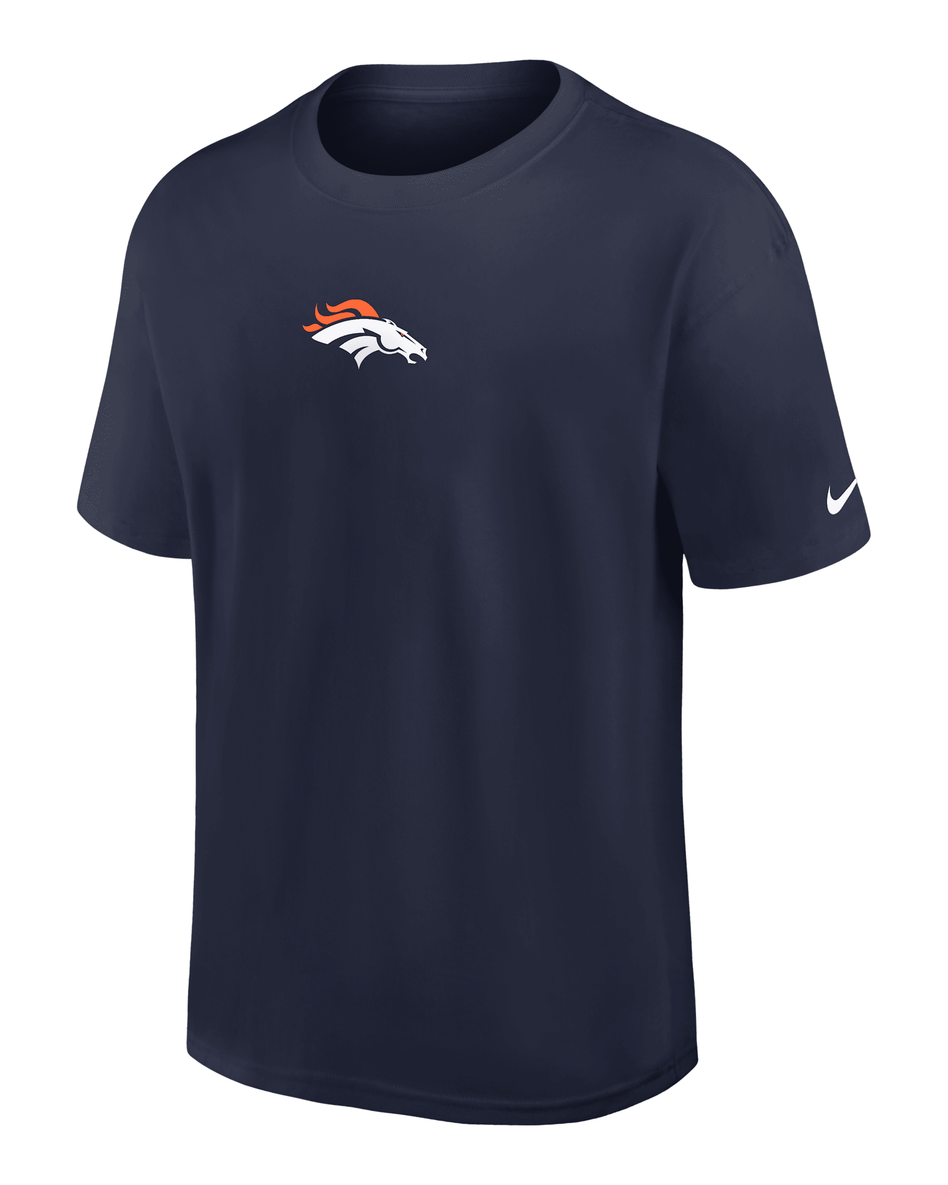Denver Broncos Dominate The Game Essential Max90 Men's Nike NFL T-Shirt - Navy