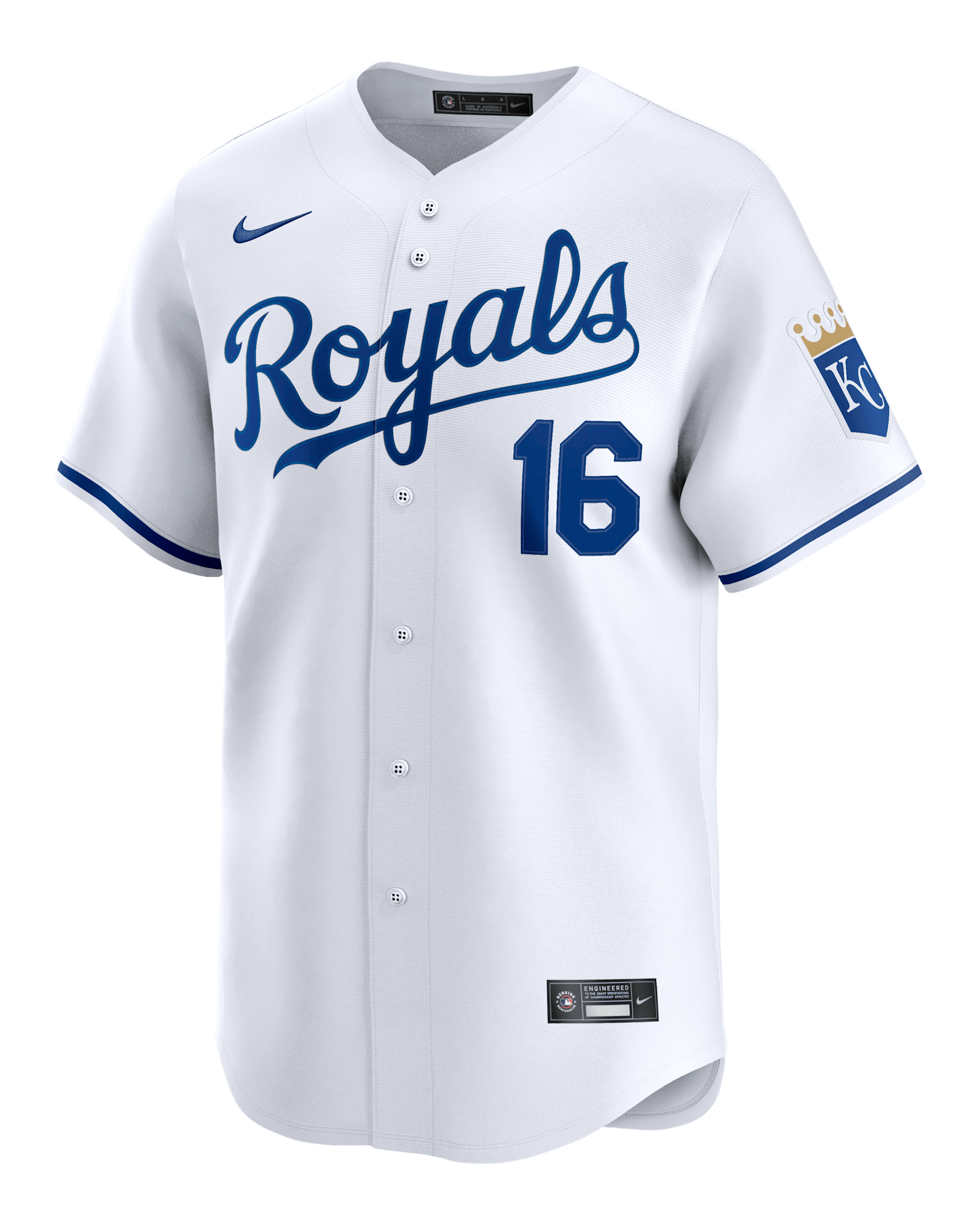 Jersey Nike Dri-FIT ADV de la MLB Limited para hombre Bo Jackson Kansas City Royals - Blanco