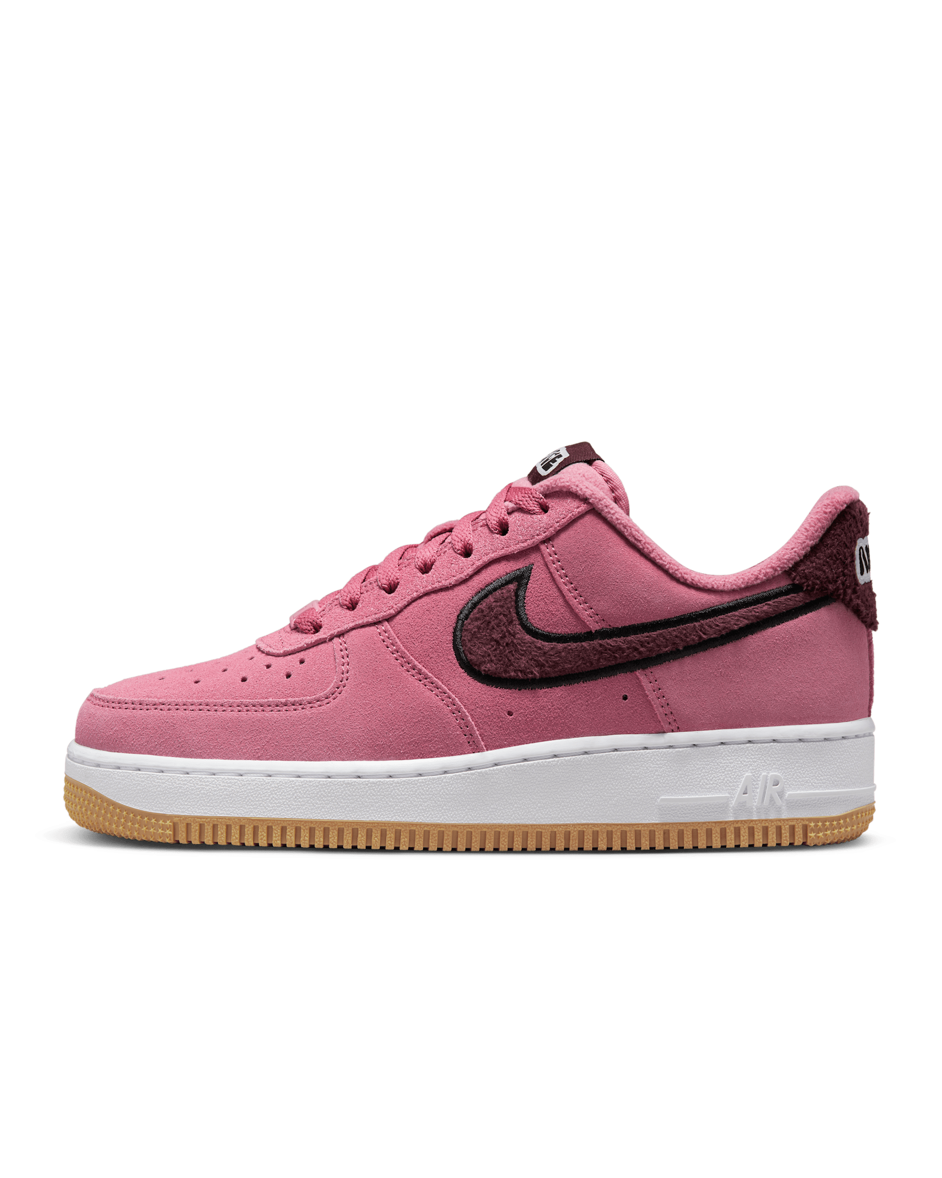 Nike Air Force 1 '07 SE Women's Shoes - Desert Berry/Burgundy Crush/White/Black