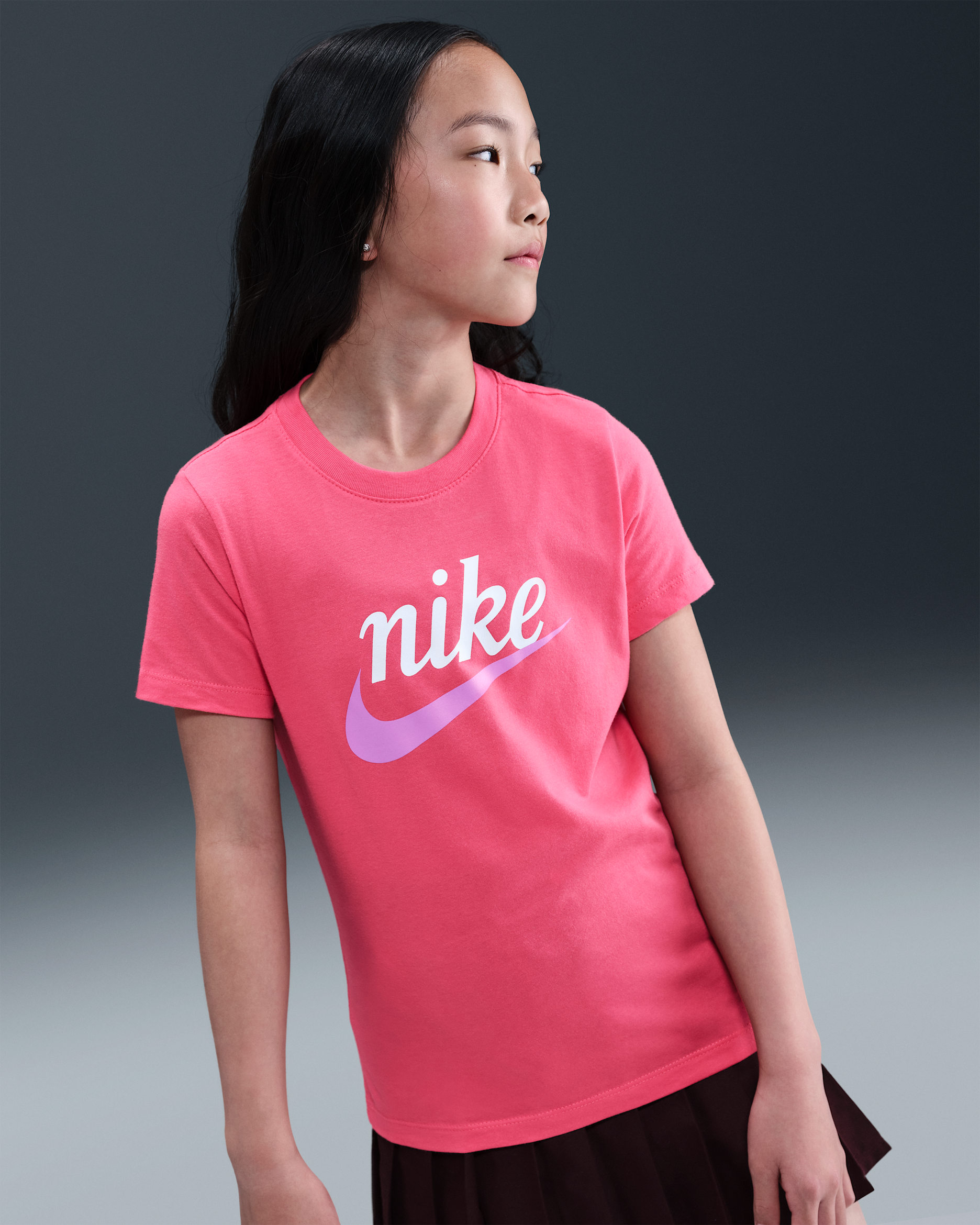 ナイキ スポーツウェア ジュニア (ガールズ) Tシャツ - アスターピンク