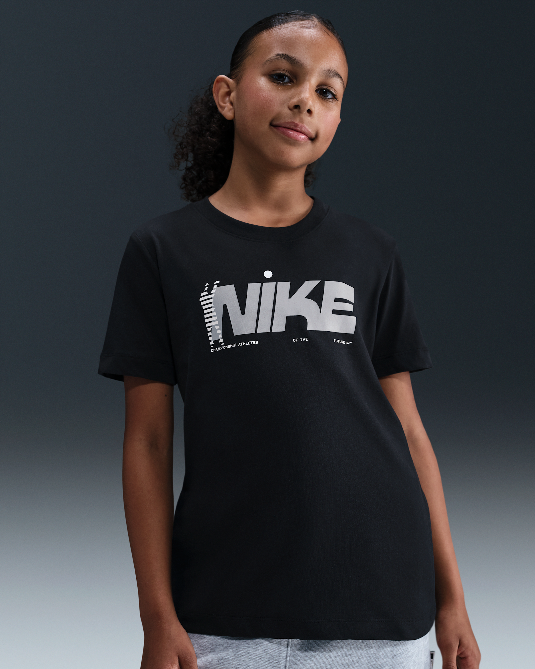 Nike Legend Big Kids' Dri-FIT T-Shirt - Black