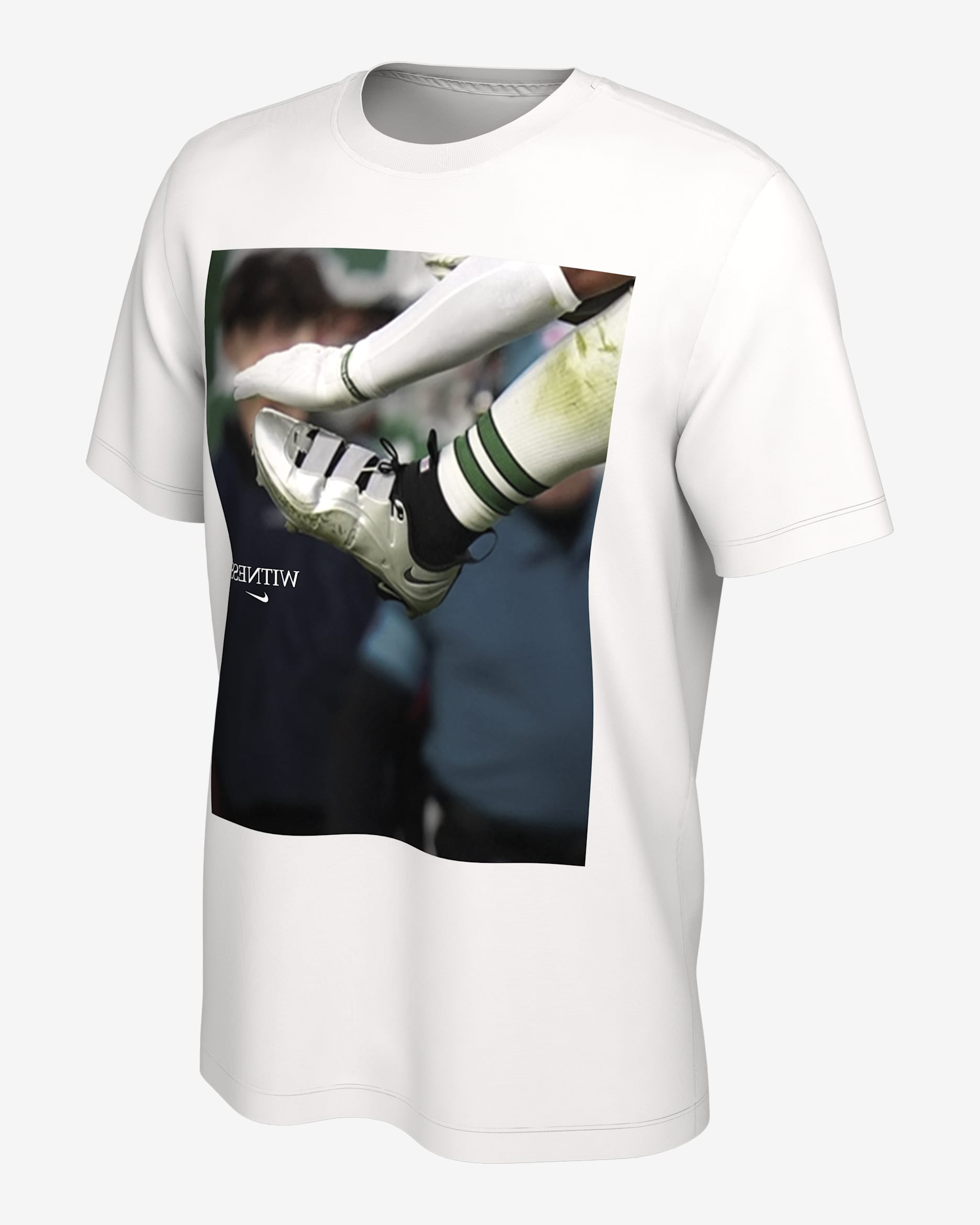 Playera para hombre LeBron x Saquon Barkley - Blanco