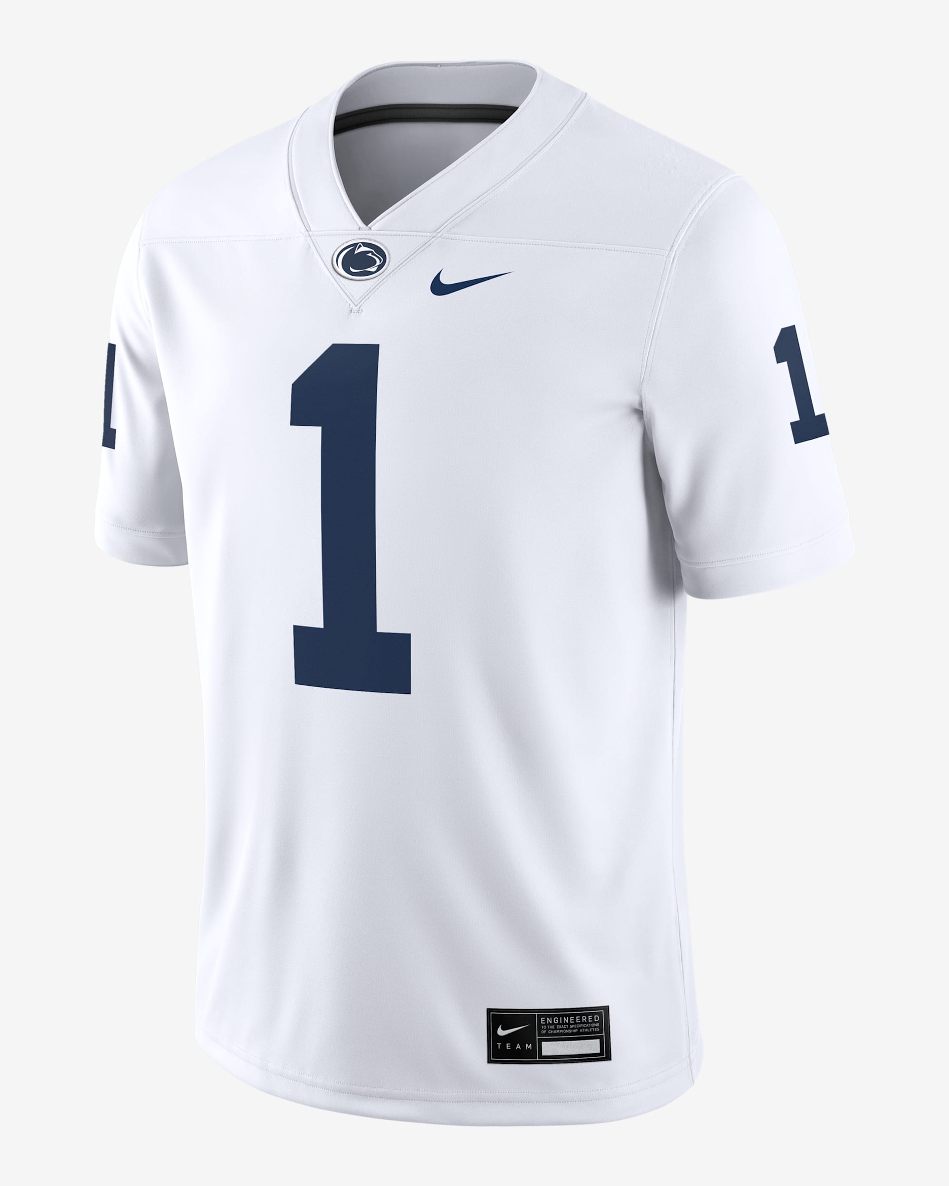 Penn State Nittany Lions Men's Nike Dri-FIT College Game Jersey - White