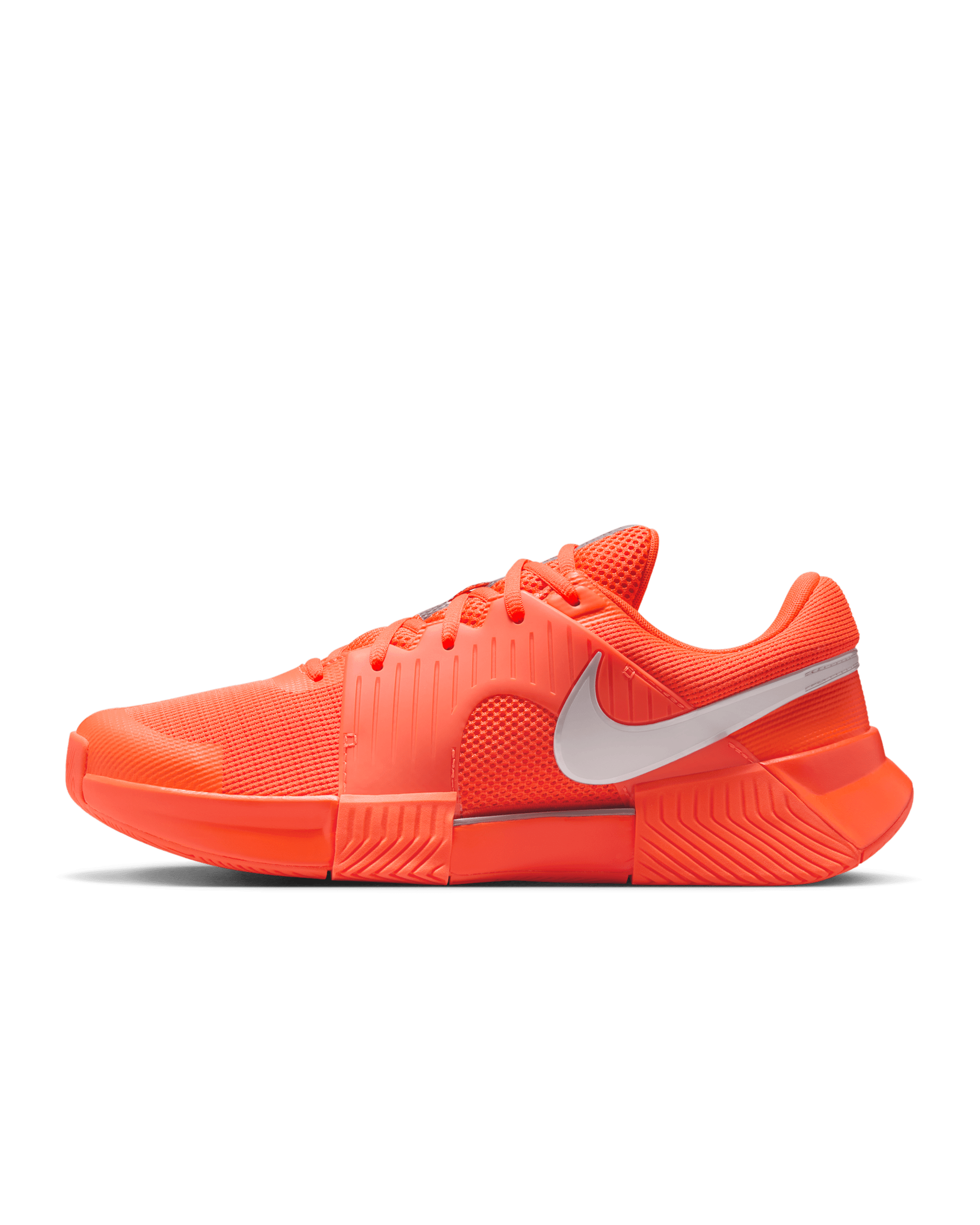 Nike GP Challenge 1 Premium 男款硬地球場網球鞋 - Hyper Crimson/Metallic Silver