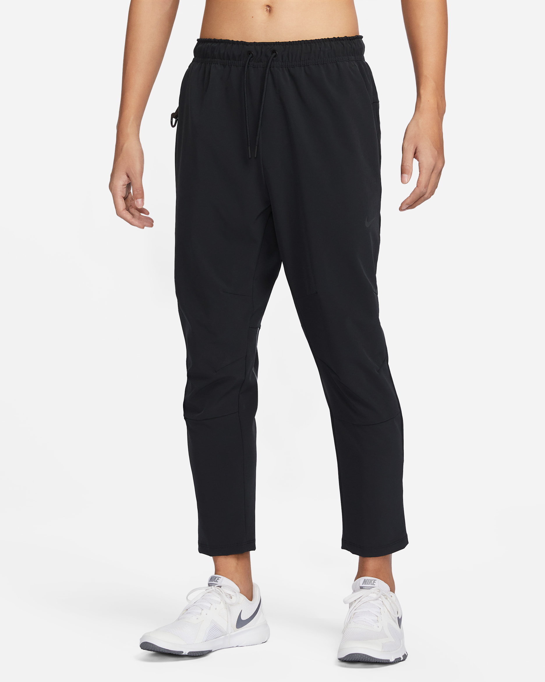 Nike Unlimited Men's Dri-FIT Tapered-Leg Trousers - Black/Anthracite/Light Pumice/Black