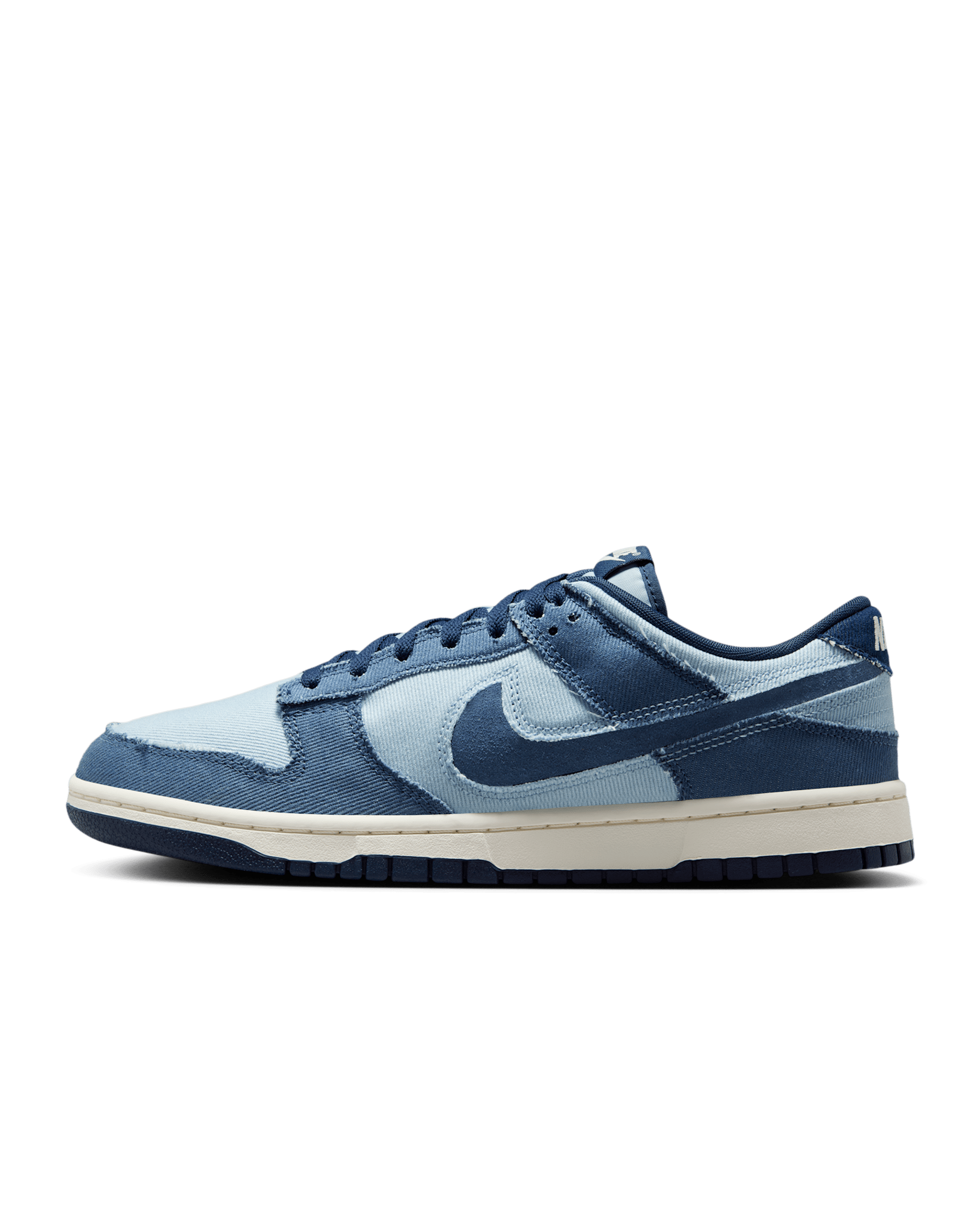 Nike Dunk Low Retro SE Erkek Ayakkabısı - Light Armory Blue/Diffused Blue/Pale Ivory/Midnight Navy