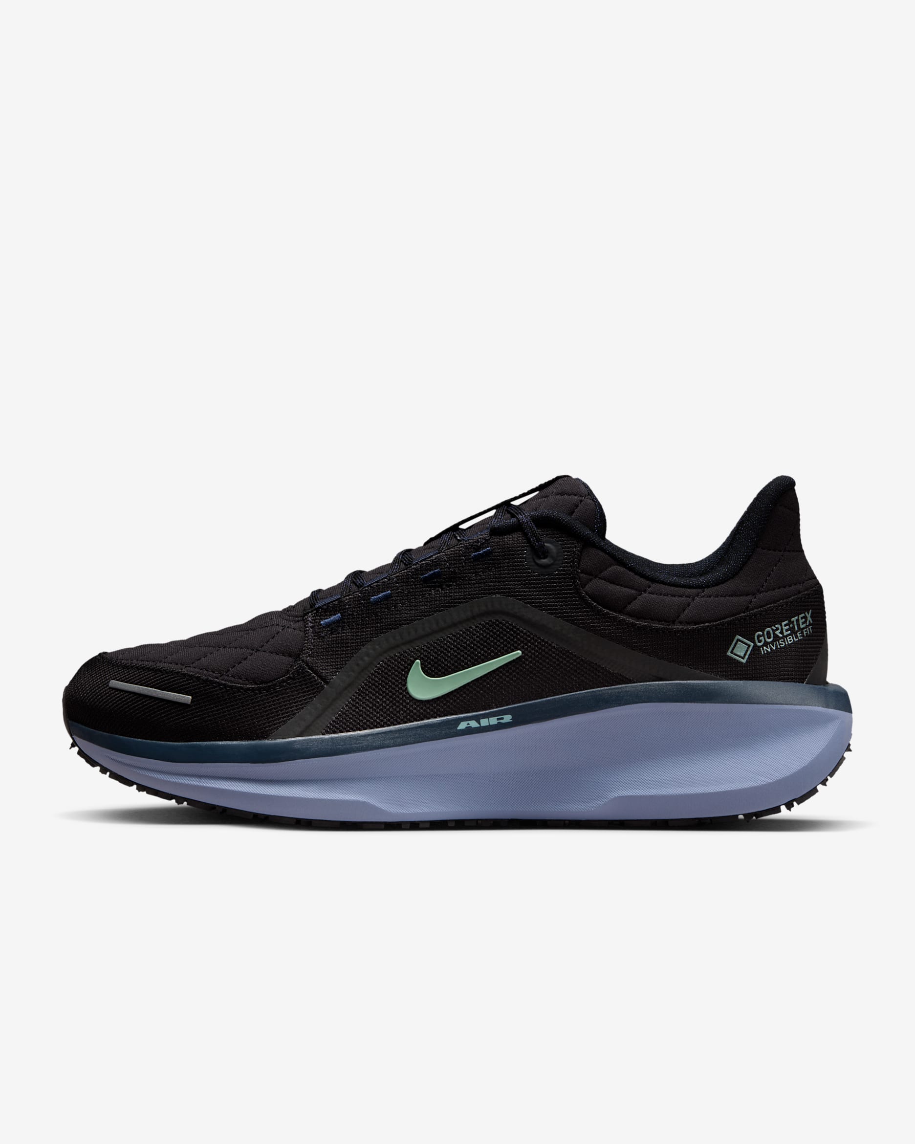 Nike Winflo 11 GORE-TEX Men's Waterproof Road Running Shoes - Black/World Indigo/Obsidian/Cannon