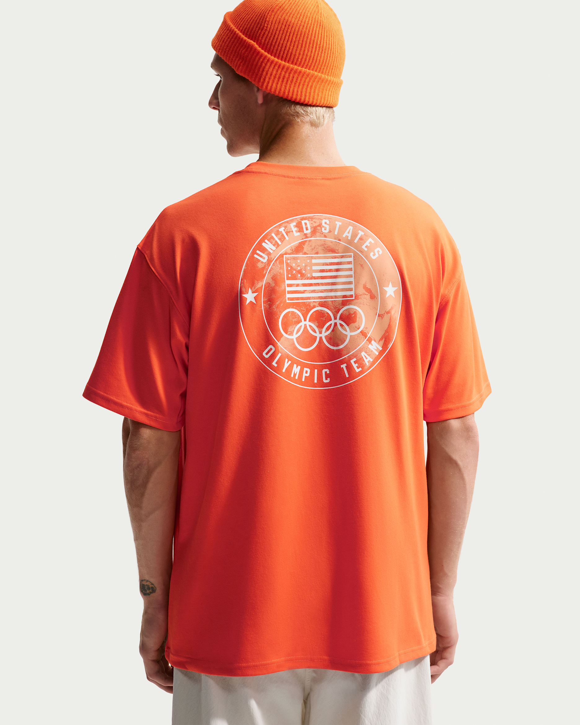 Nike ACG x Team USA Men's Dri-FIT Short-Sleeve T-Shirt - Safety Orange