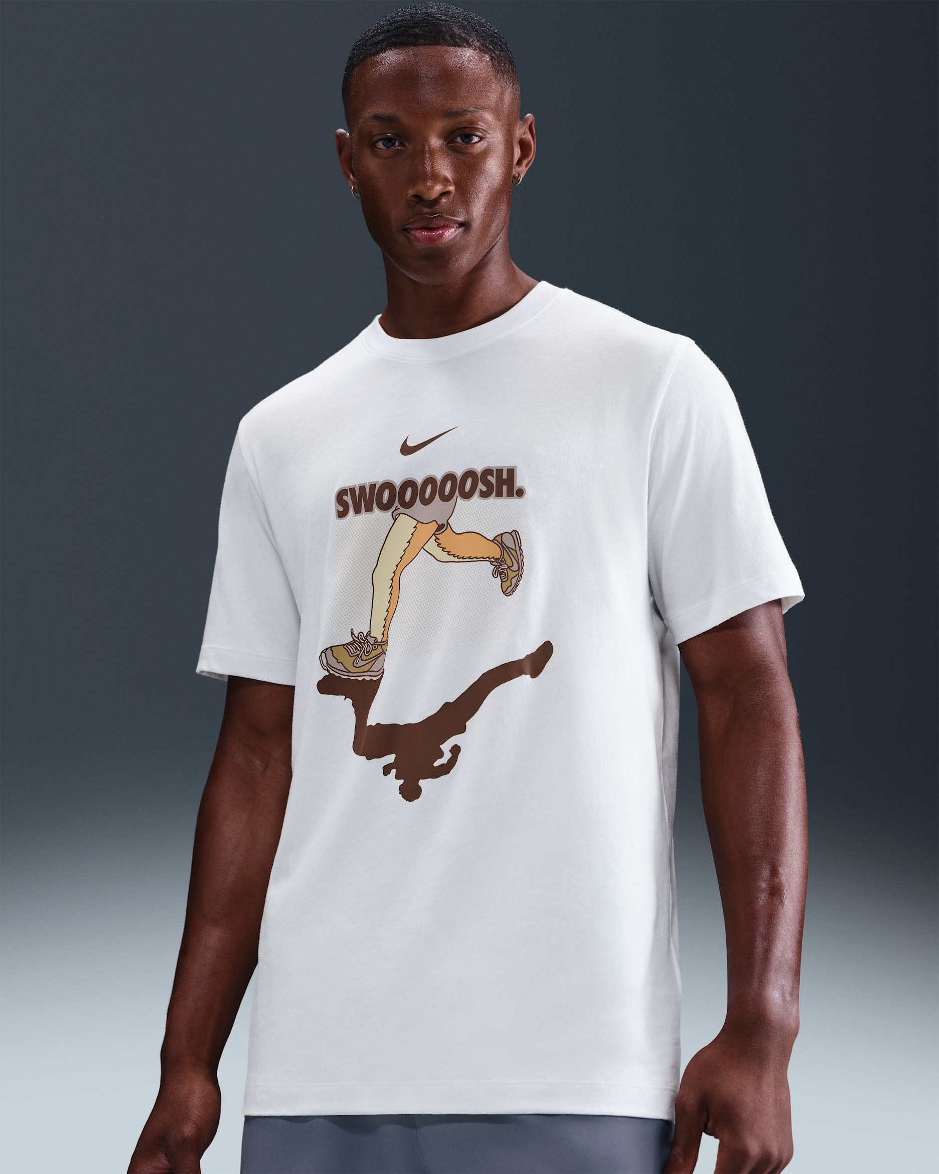 Nike Men's Running T-Shirt - Summit White