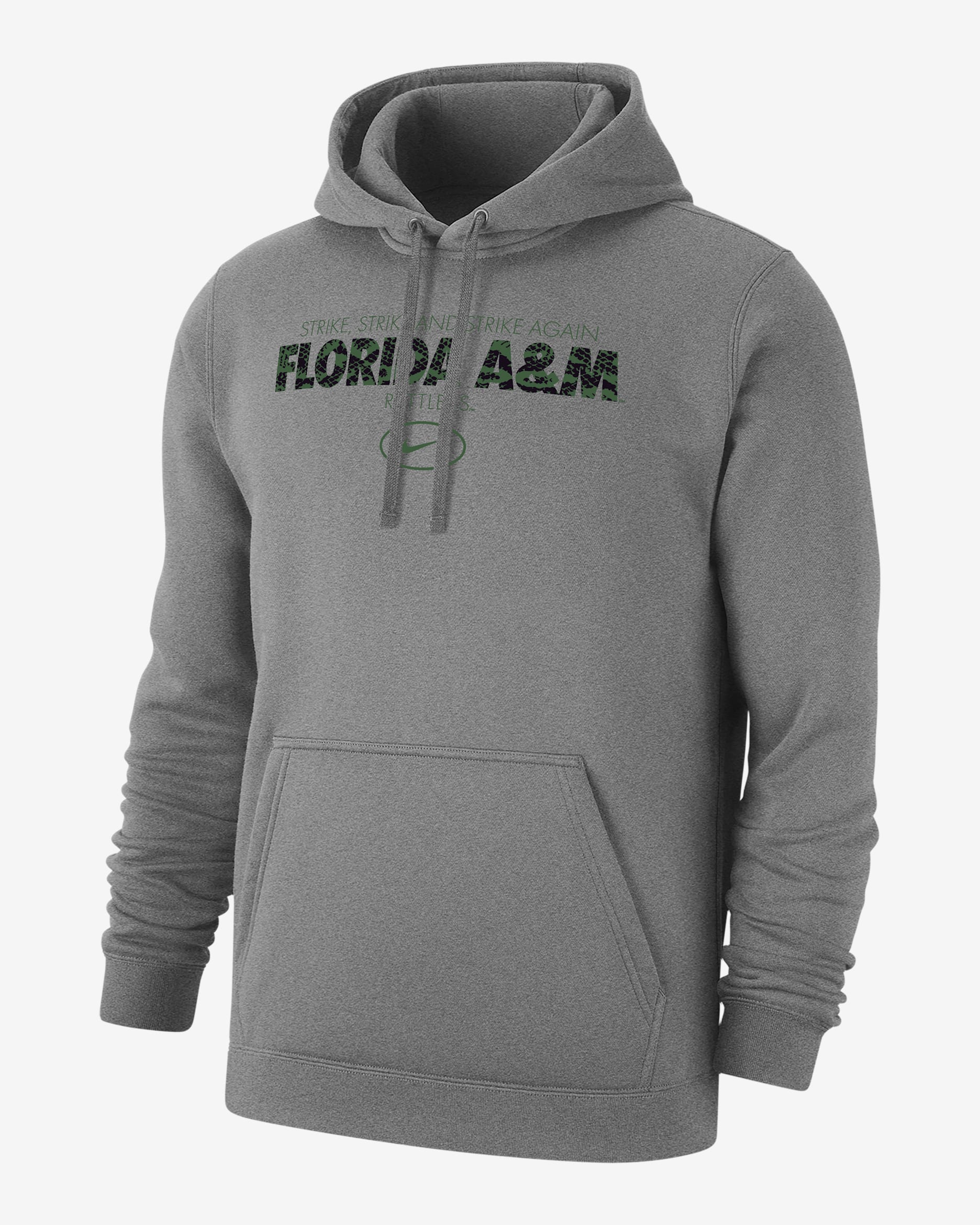 Nike College Club Fleece (Florida A&M University) Men's Air Max Hoodie - Dark Grey Heather