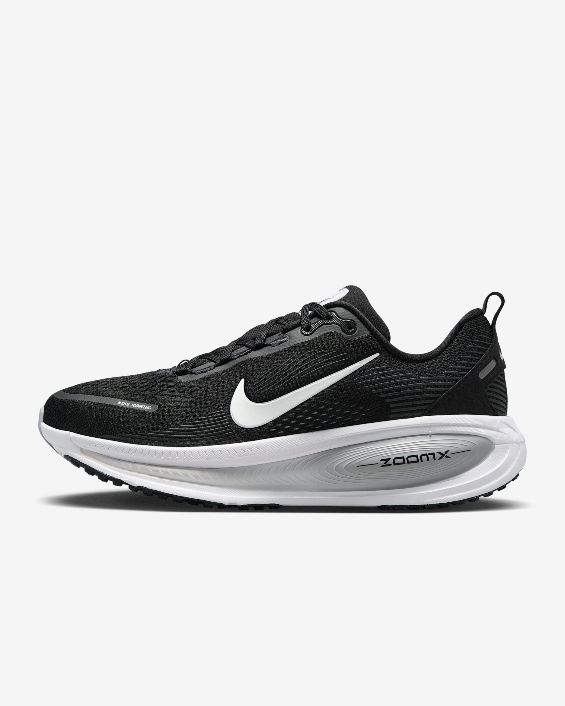 Nike Vomero 18 Women's Road Running Shoes - Black/Wolf Grey/Photon Dust/Metallic Silver