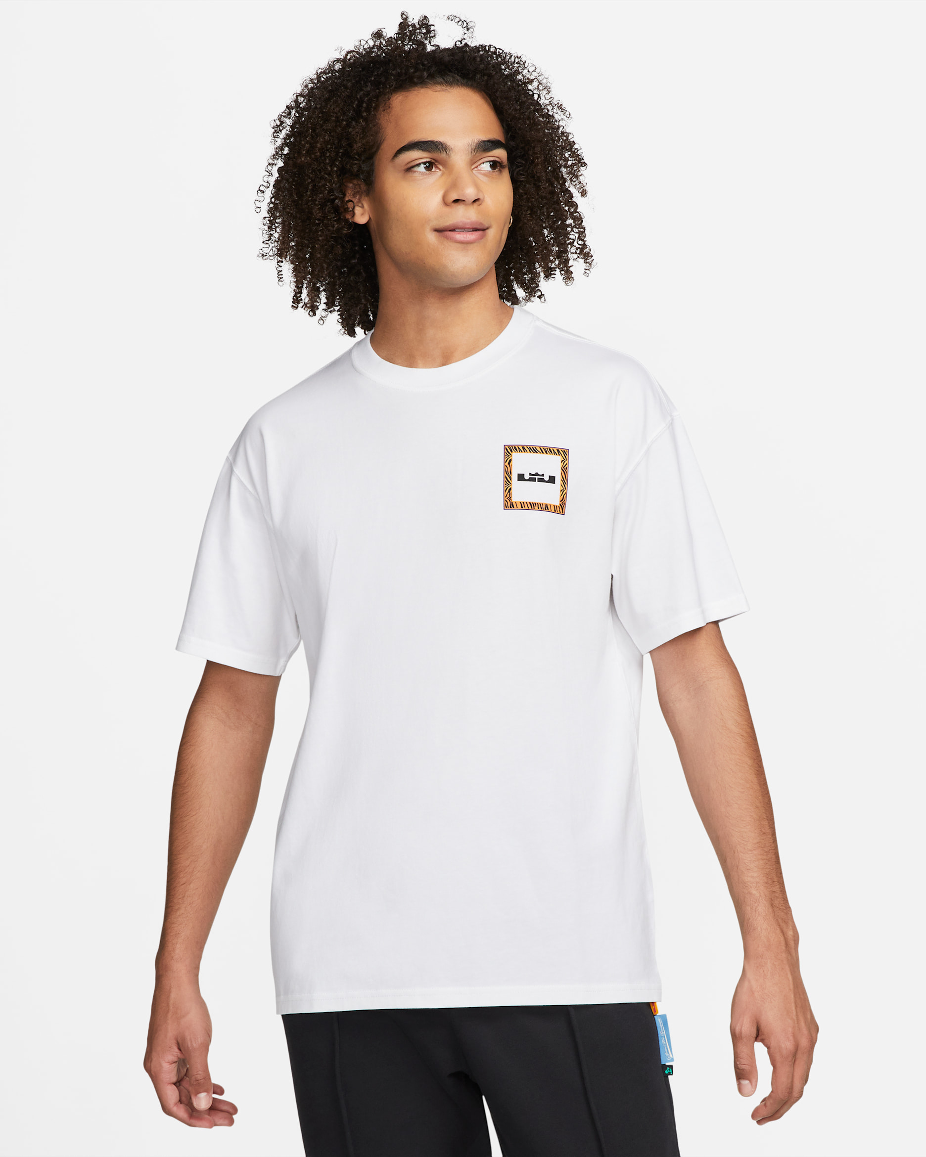 LeBron Men's Basketball T-Shirt - White