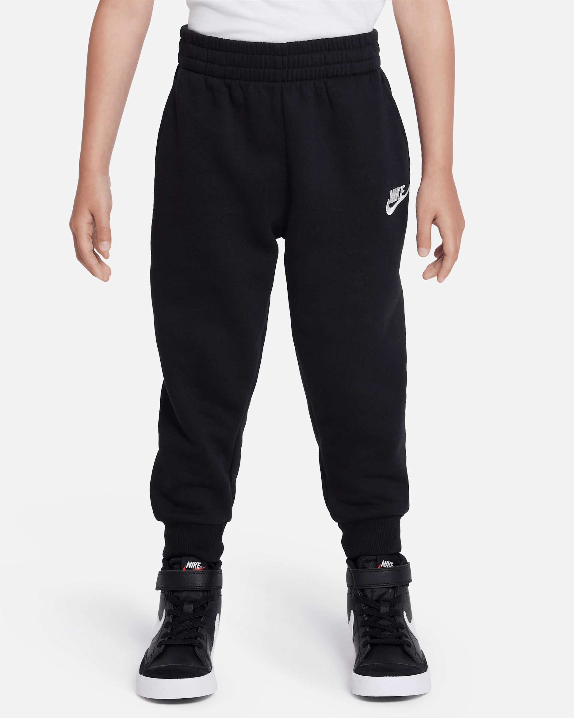 Nike Sportswear Club Fleece Toddler Full-Zip Hoodie - Black