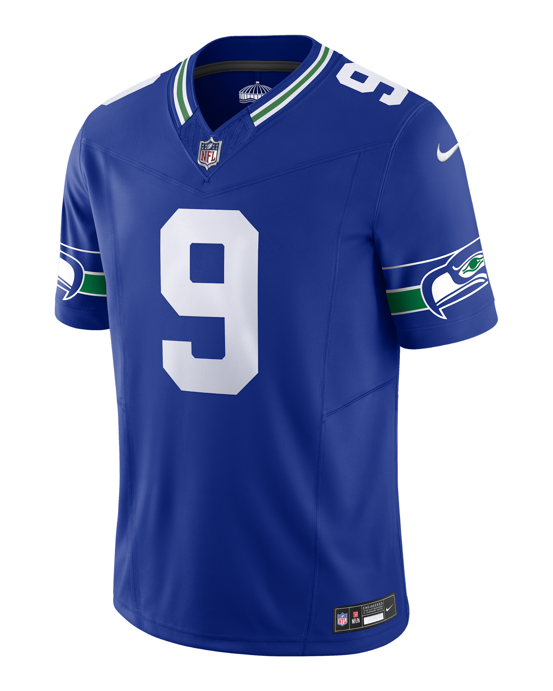 Jersey de fútbol americano Nike Dri-FIT de la NFL Limited para hombre Kenneth Walker III Seattle Seahawks - Royal
