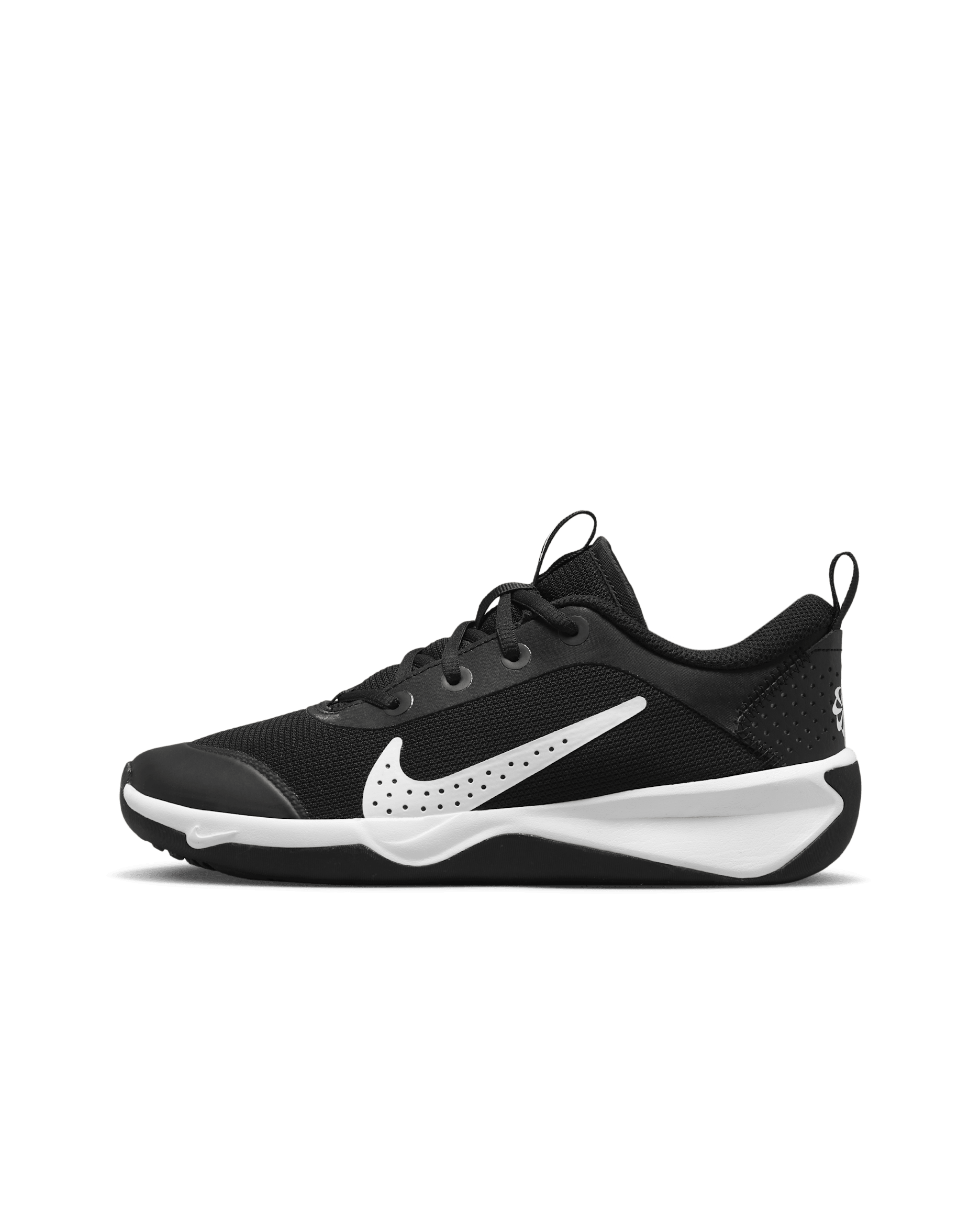 Nike Omni Multi-Court Older Kids' Indoor Court Shoes - Black/White