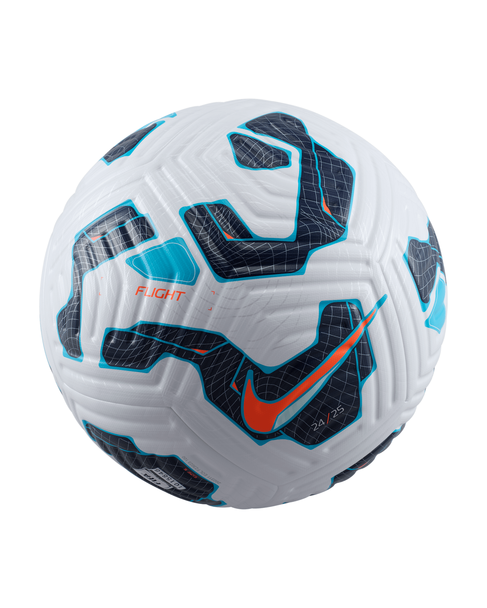 Nike Flight Soccer Ball - White/Blackened Blue/Hyper Crimson