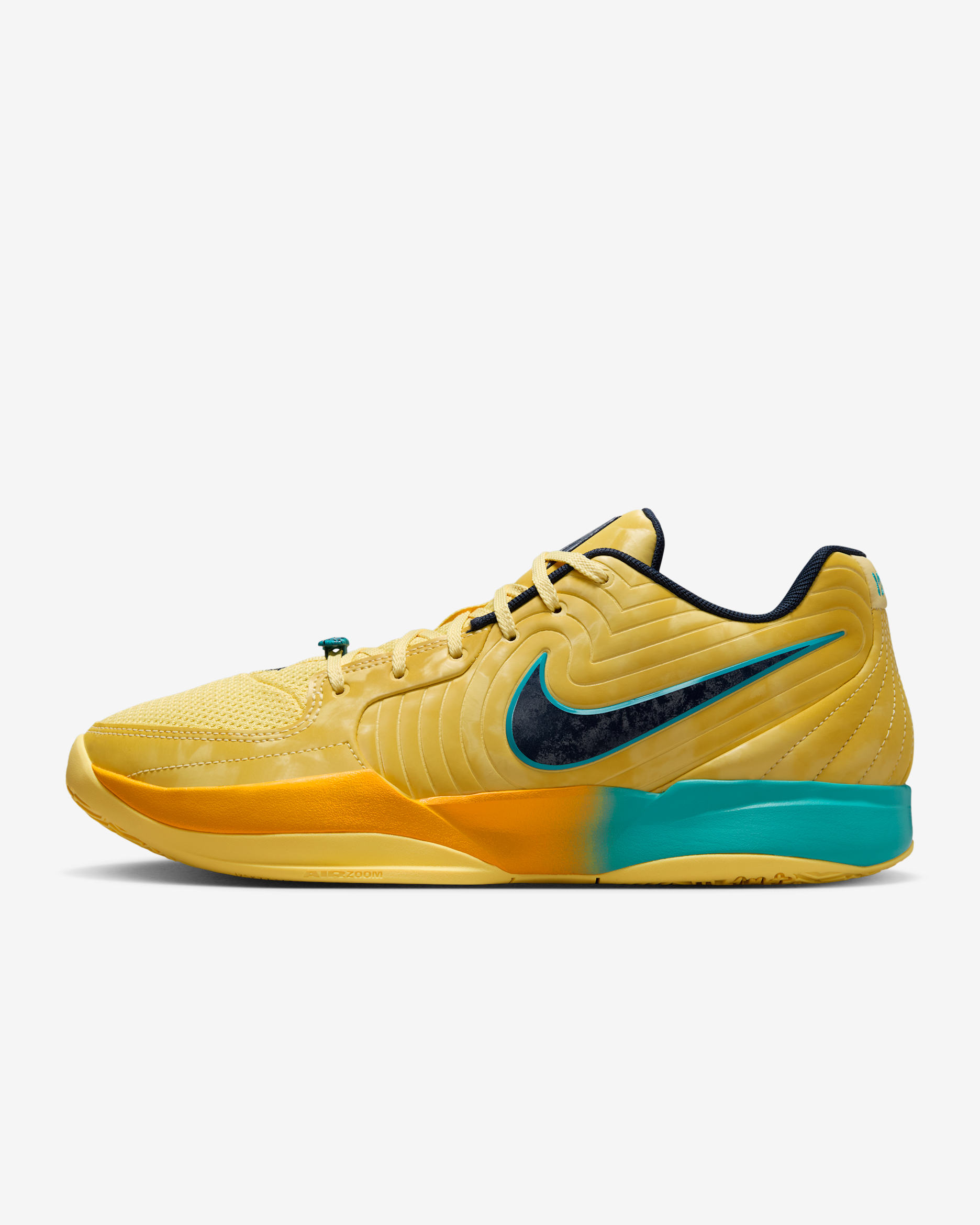 JA 2 EP Basketball Shoes - Soft Yellow/University Gold/Dusty Cactus/Obsidian
