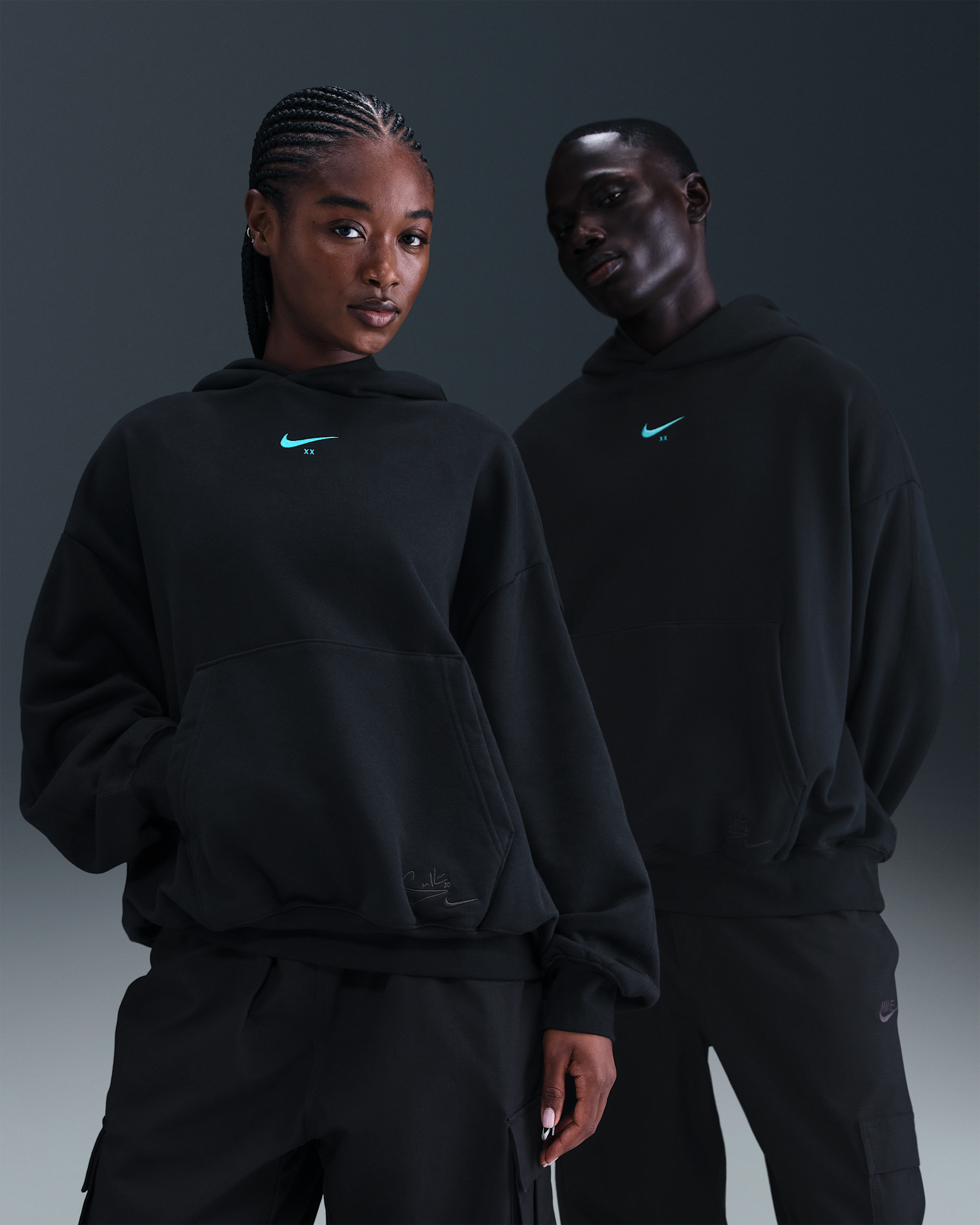 Nike 'Sam Kerr' Women's Oversized Pullover Hoodie - Black