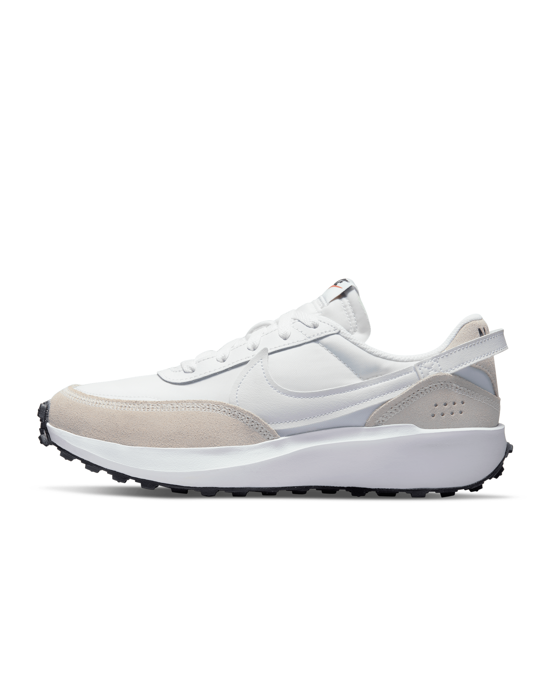 Nike Waffle Debut Women's Shoes - White/Black/Orange/White
