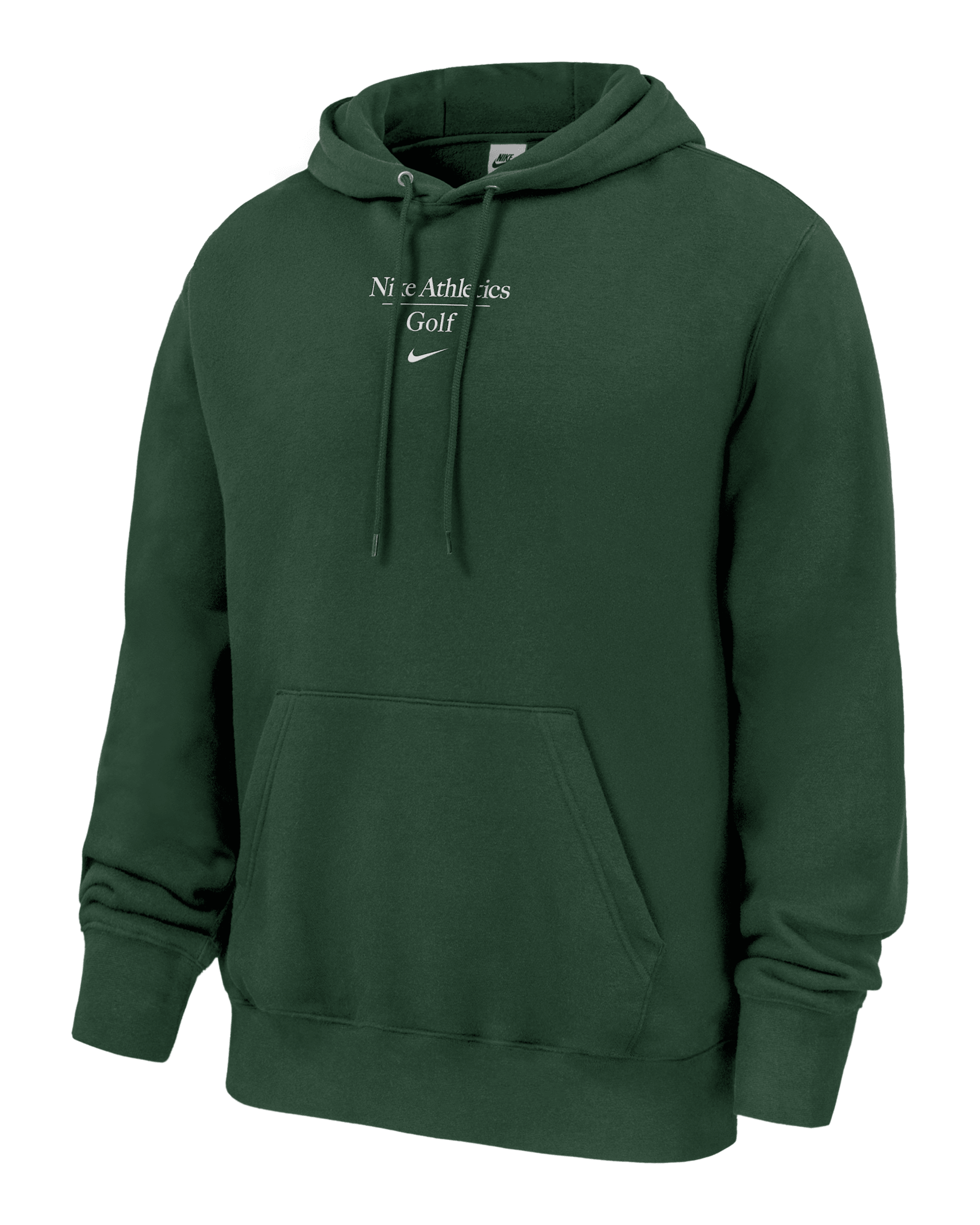 Nike Club Fleece Men's Golf Pullover Hoodie - Gorge Green
