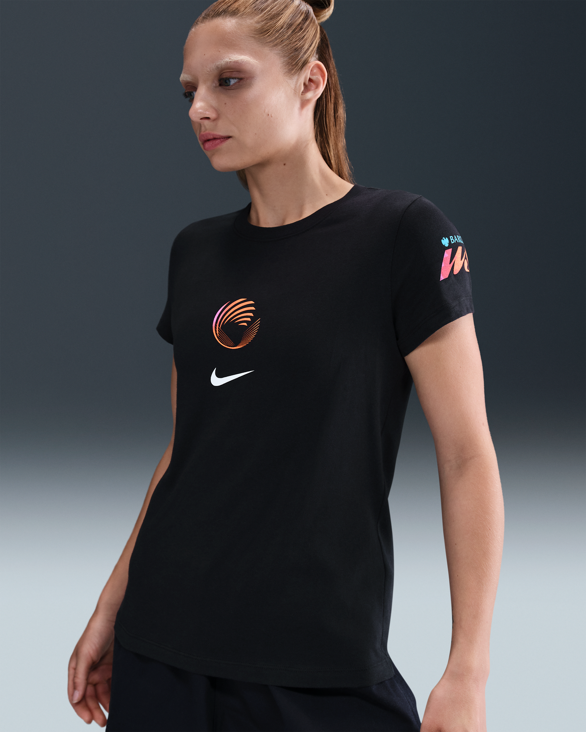 WSL Nike Fußball-T-Shirt (Damen) - Schwarz