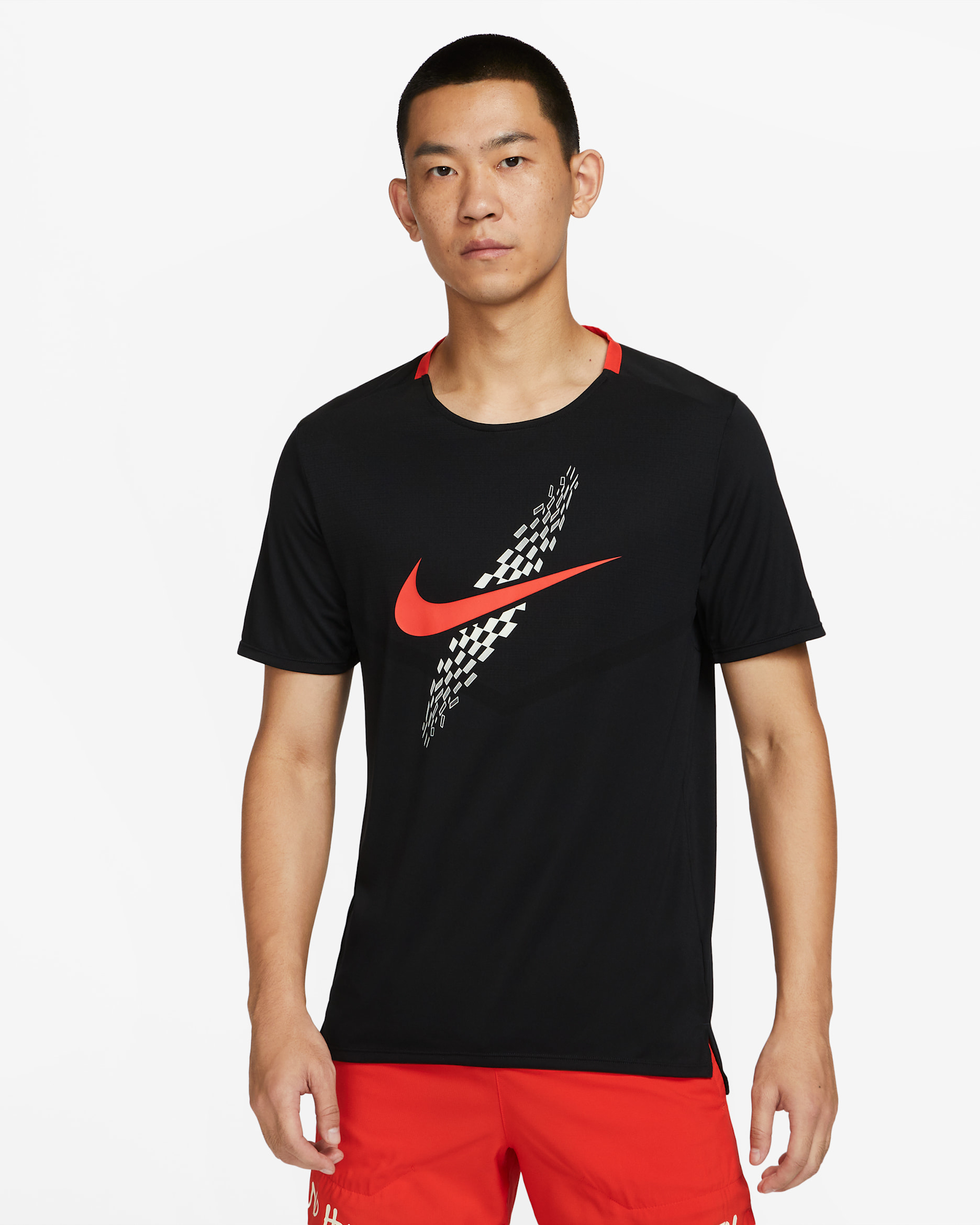 Nike Dri-FIT Rise 365 Kipchoge Men's Short-Sleeve Running Top - Black