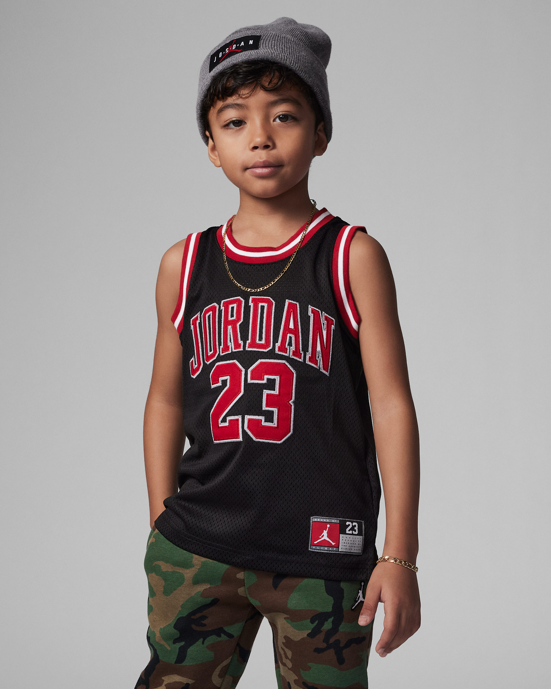 Jordan Little Kids' 23 Jersey - Black