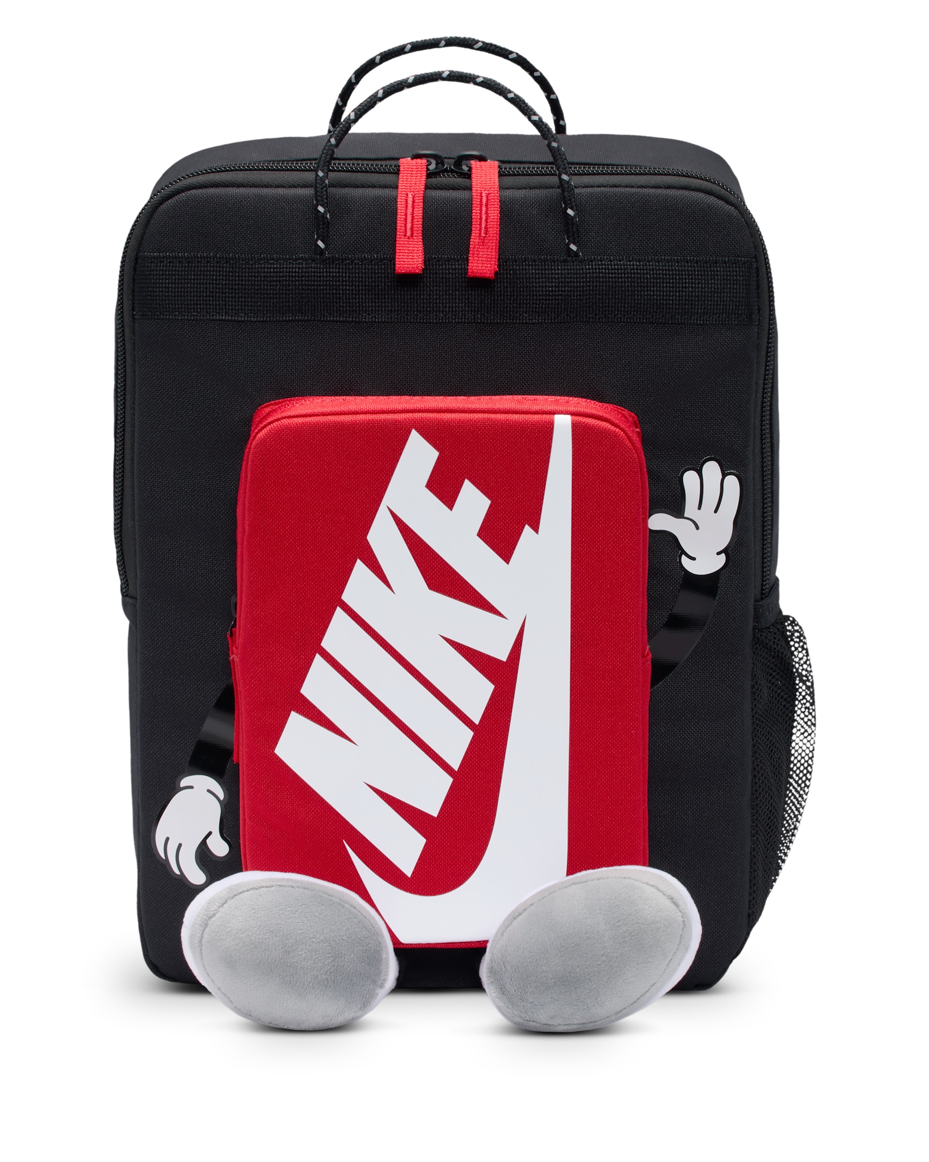 Sac à dos Nike pour enfant - Noir/University Red/Blanc