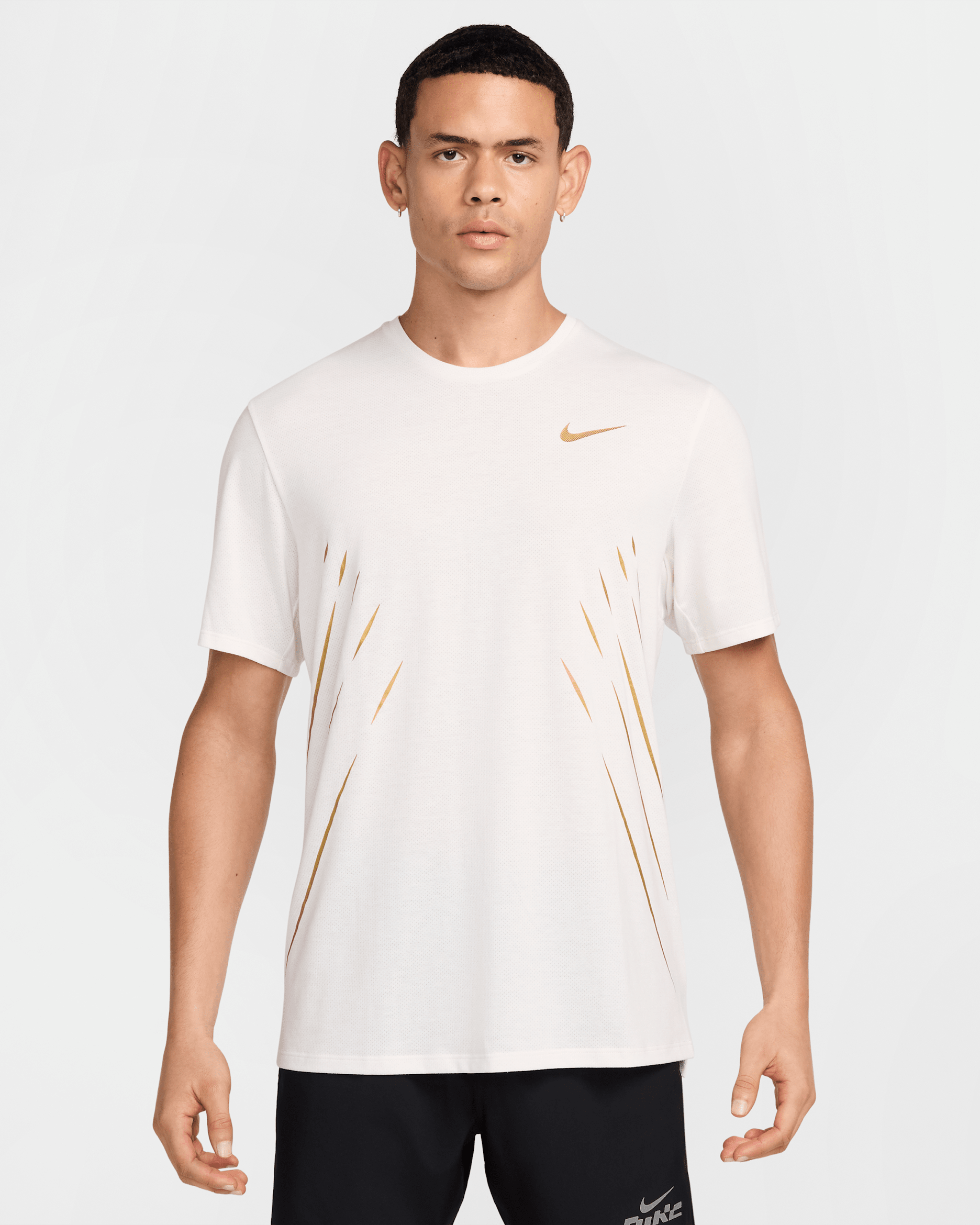 Nike x Jakob Men's Dri-FIT Short-Sleeve Running Top - Sail