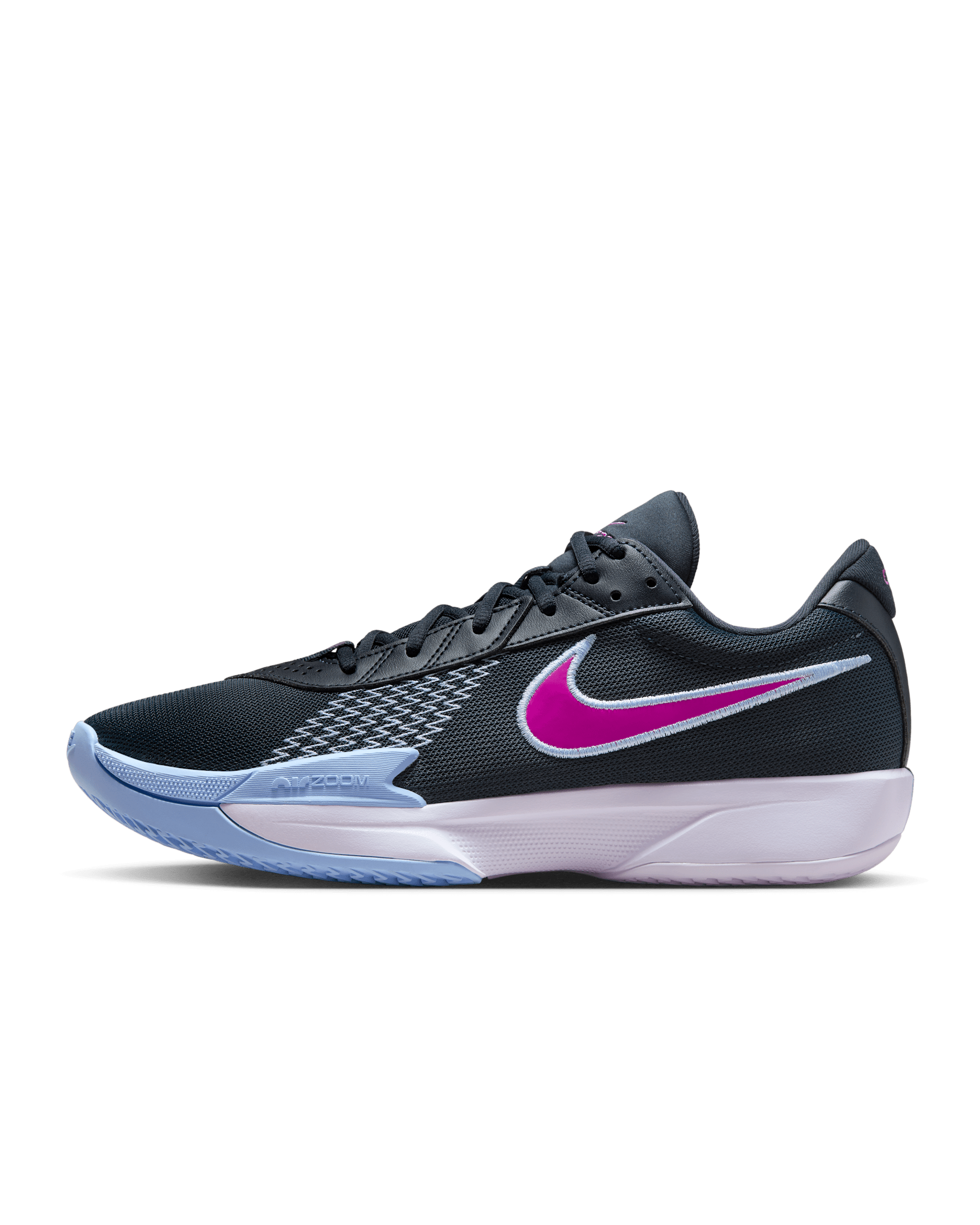 Nike G.T. Cut Academy Basketball Shoes - Dark Obsidian/Aluminum/Barely Grape/Vivid Purple