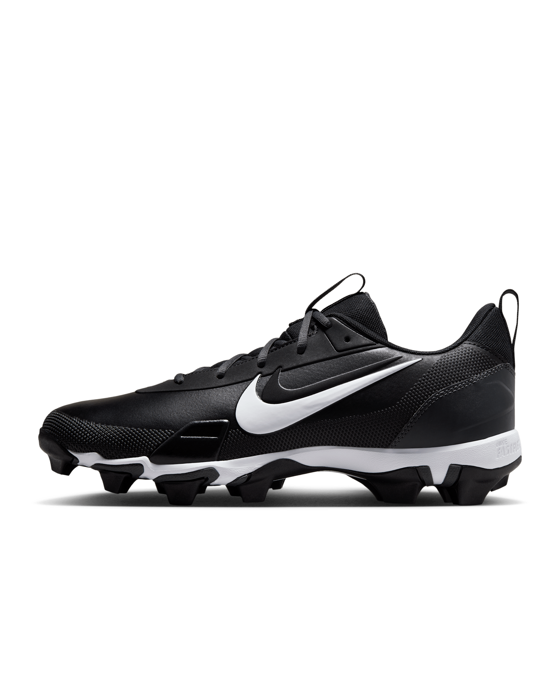 Nike Force Trout 9 Keystone Baseball Cleats - Black/Anthracite/White/Metallic Silver