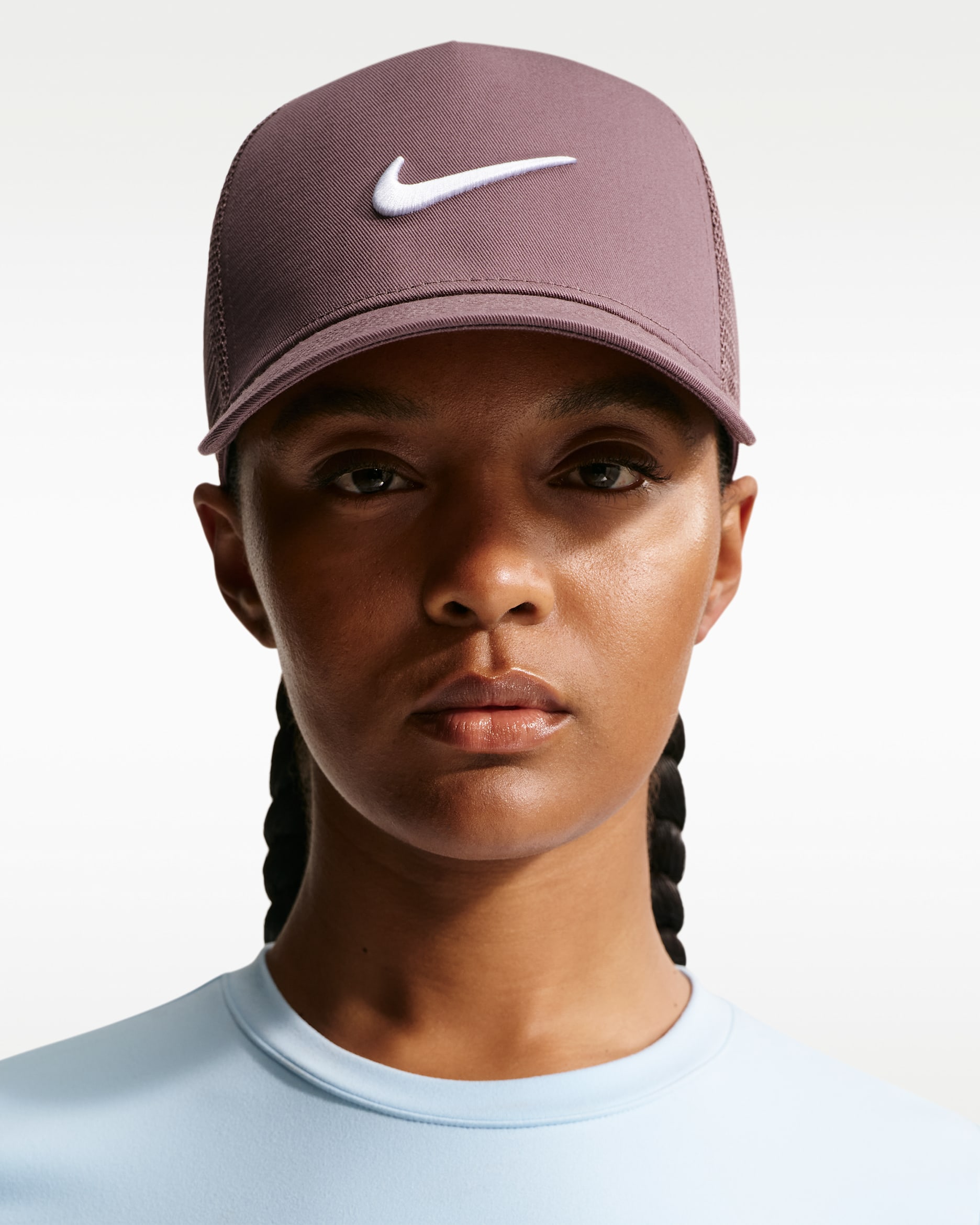 Gorra de rejilla con estructura Nike Rise - Tatuaje/Tatuaje/Blanco