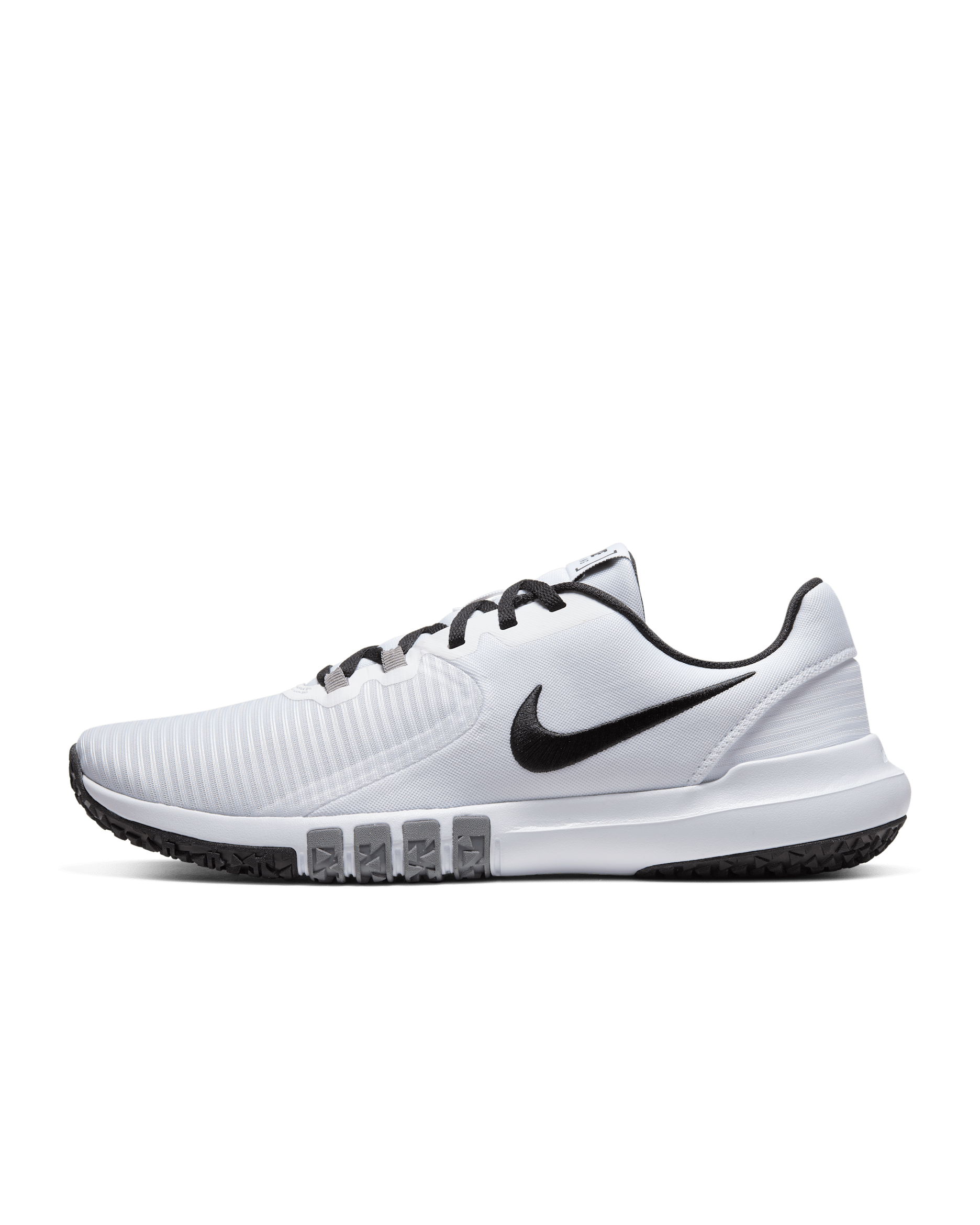 Nike Flex Control 4 Men's Workout Shoes - White/Smoke Grey/Black