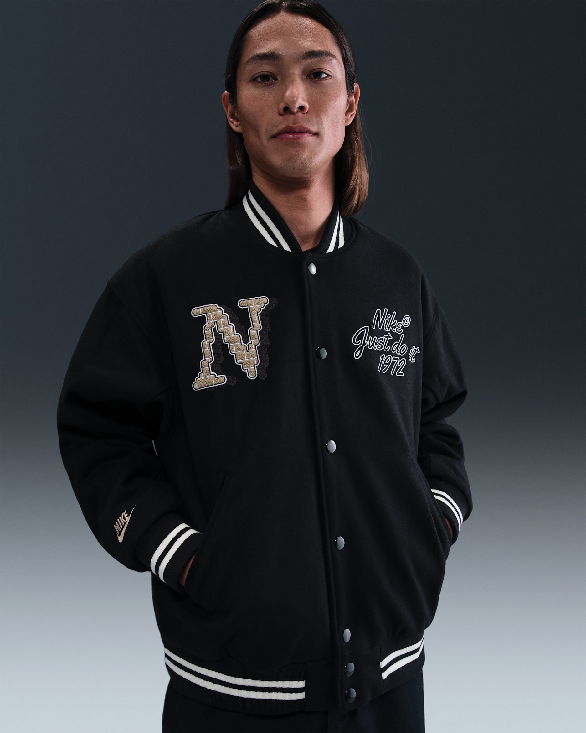 varsity jacket nike