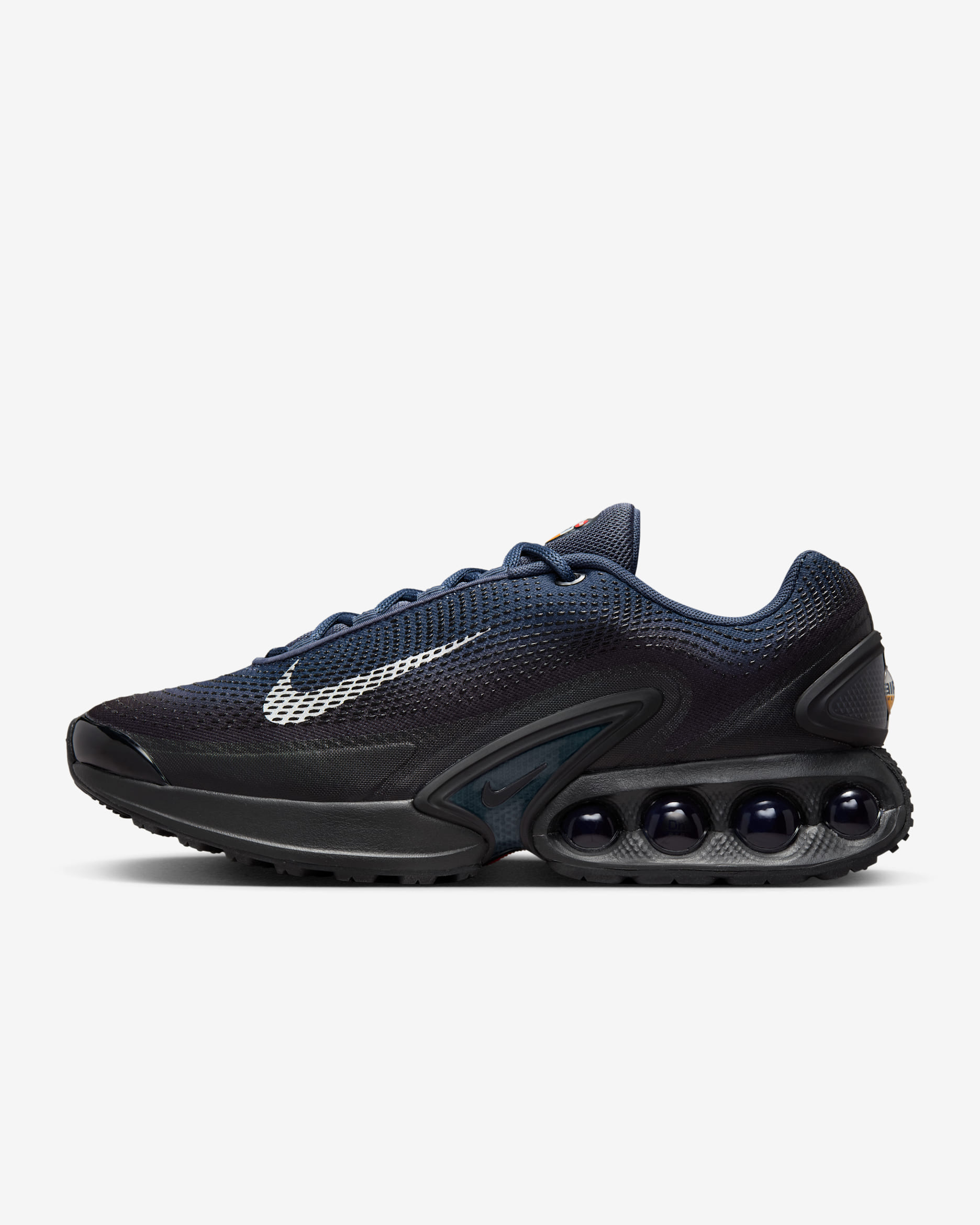 Sko Nike Air Max Dn för män - Thunder Blue/Svart/Vit/Metallic Silver