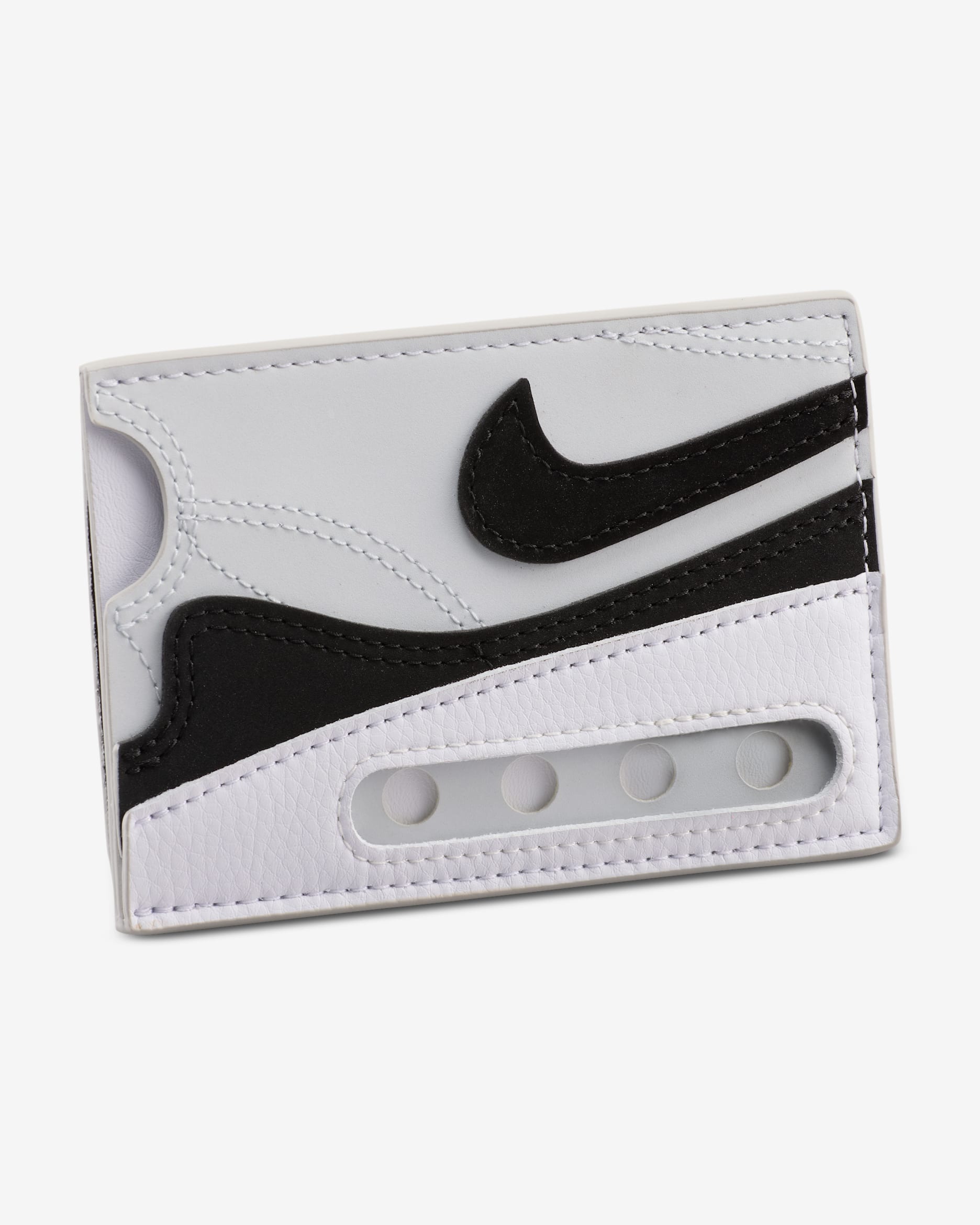 Tarjetero Nike Icon Air Max - Platino puro/Blanco/Negro