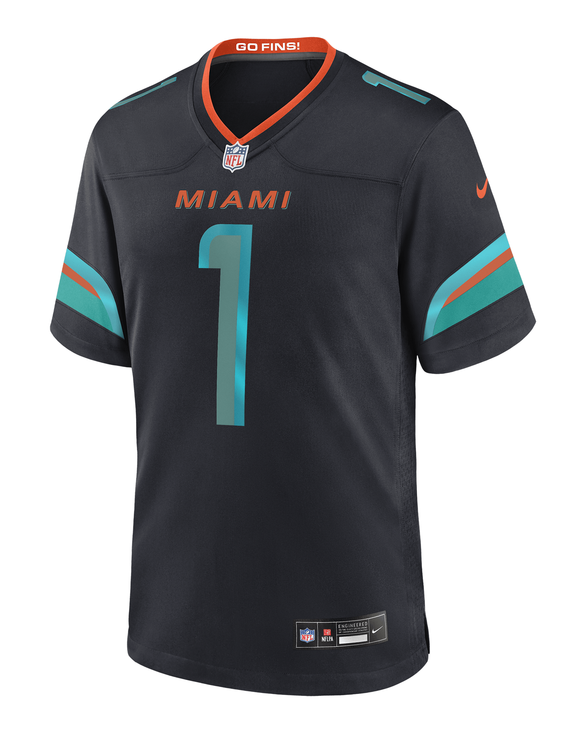 Tua Tagovailoa Miami Dolphins Rivalries Collection Men’s Nike NFL Game Jersey - Navy
