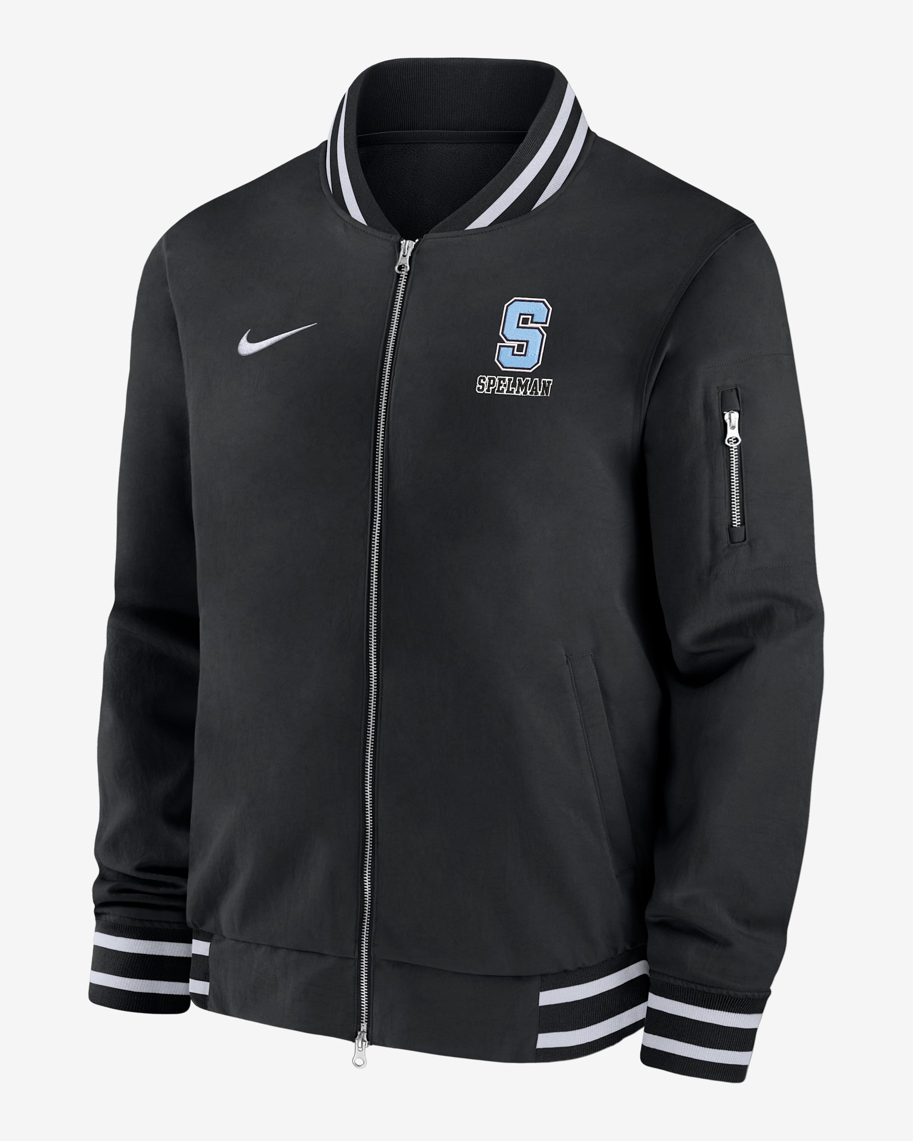 Spelman Men's Nike College Bomber Jacket - Black