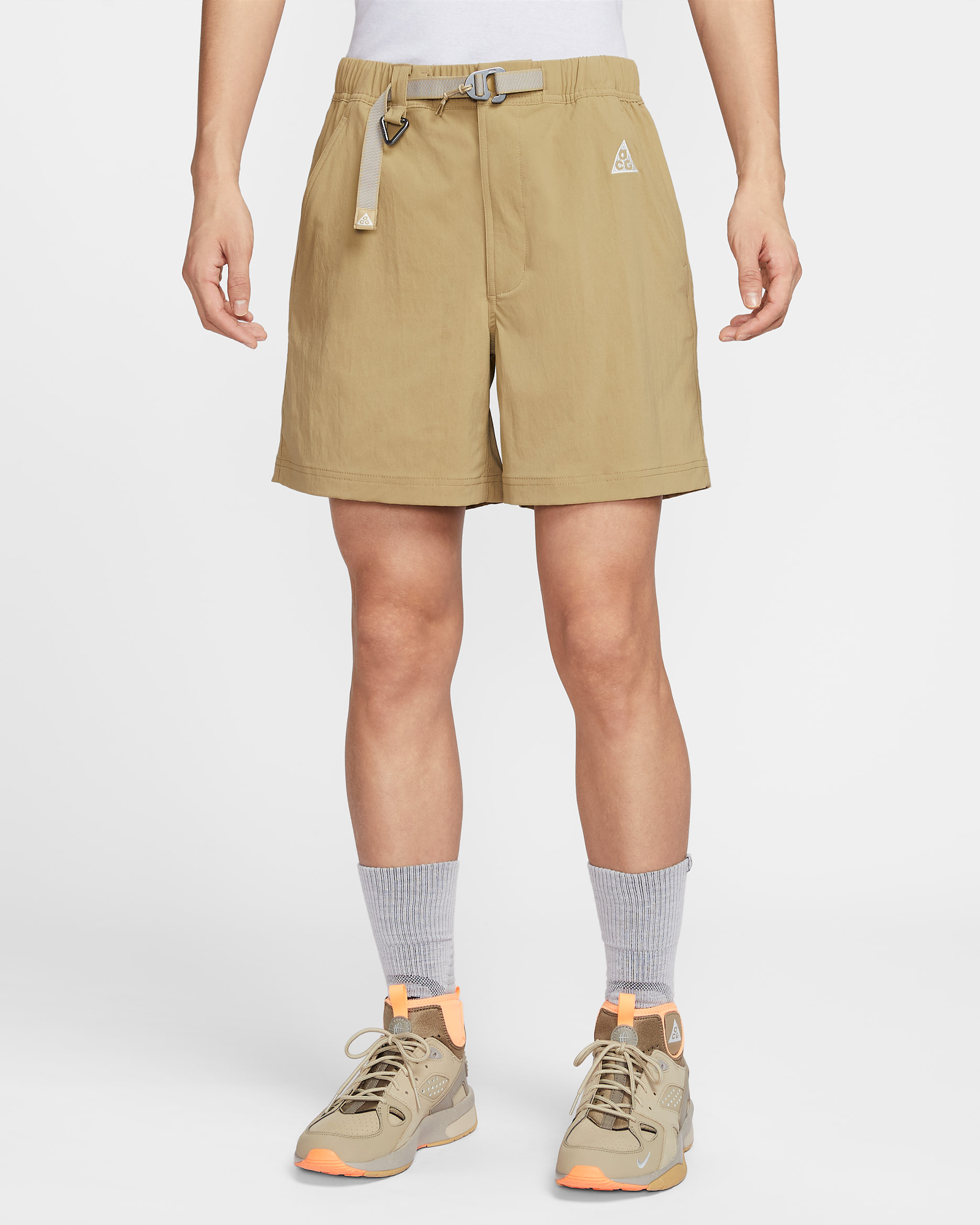 ナイキ ACG メンズ ハイキングショートパンツ - パラシュートベージュ/カレッジグレー/サミットホワイト