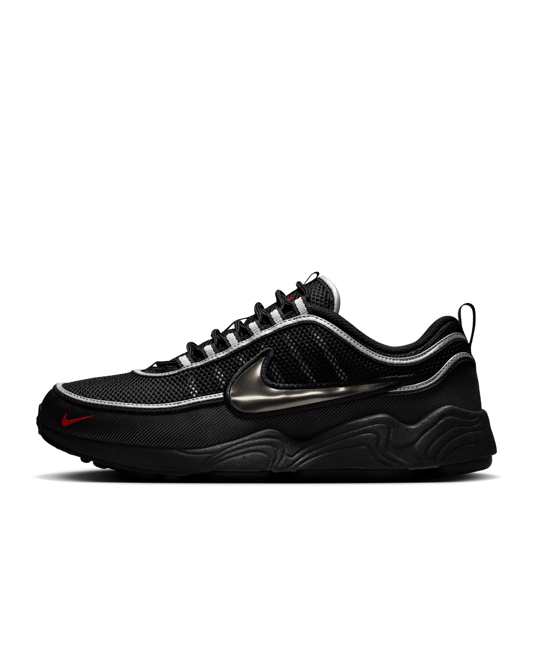 Nike Air Zoom Spiridon SP Sabatilles - Home - Negre/Platejat metal·litzat/Sport Red/Negre